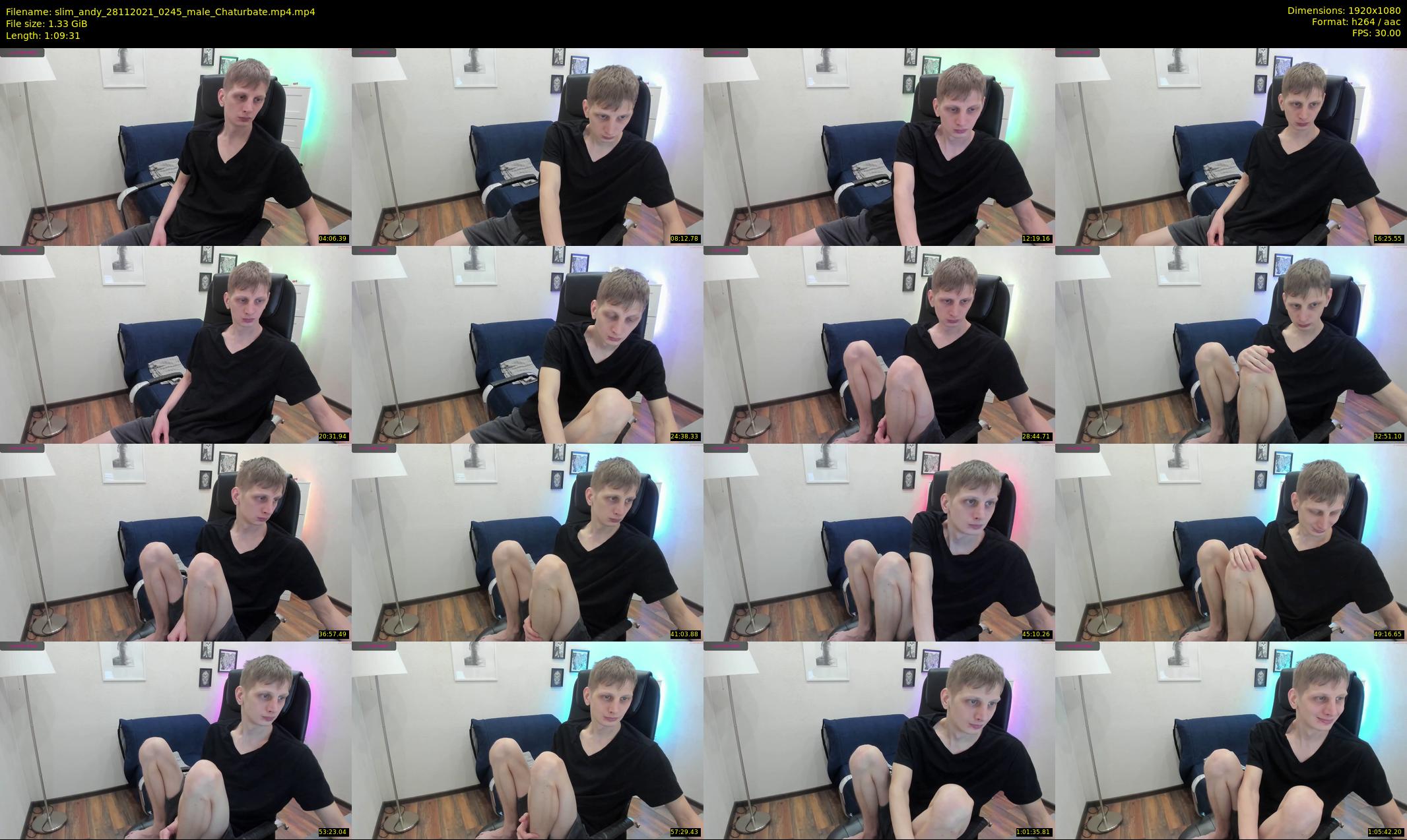 slim_andy — 70 minute Chaturbate male cam show recording, 1080p, Nov 28, 2021