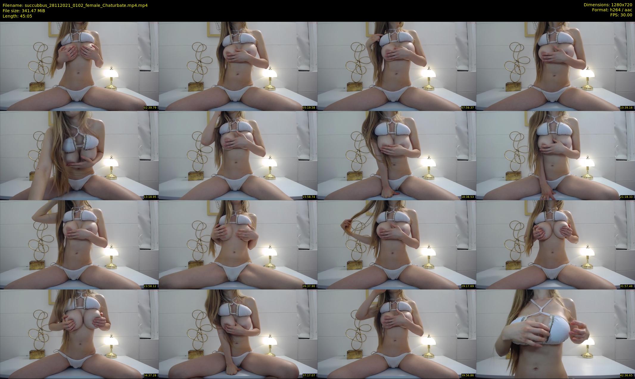 succubbus — 46 minute Chaturbate female cam show recording, 720p, Nov 28, 2021