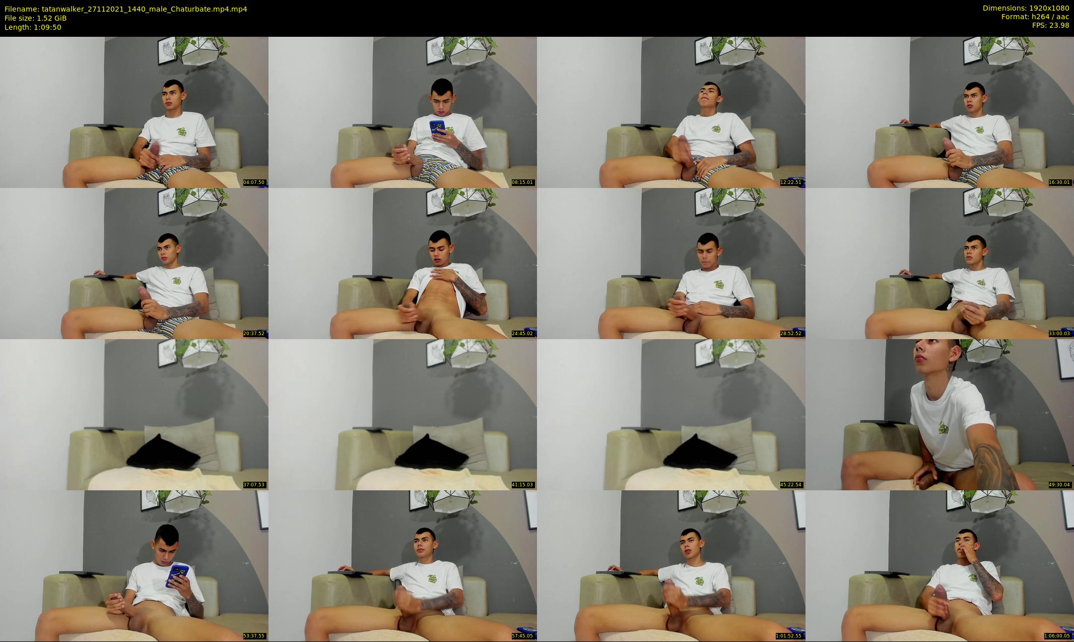 tatanwalker — 70 minute Chaturbate male cam show recording, 1080p, Nov 27, 2021