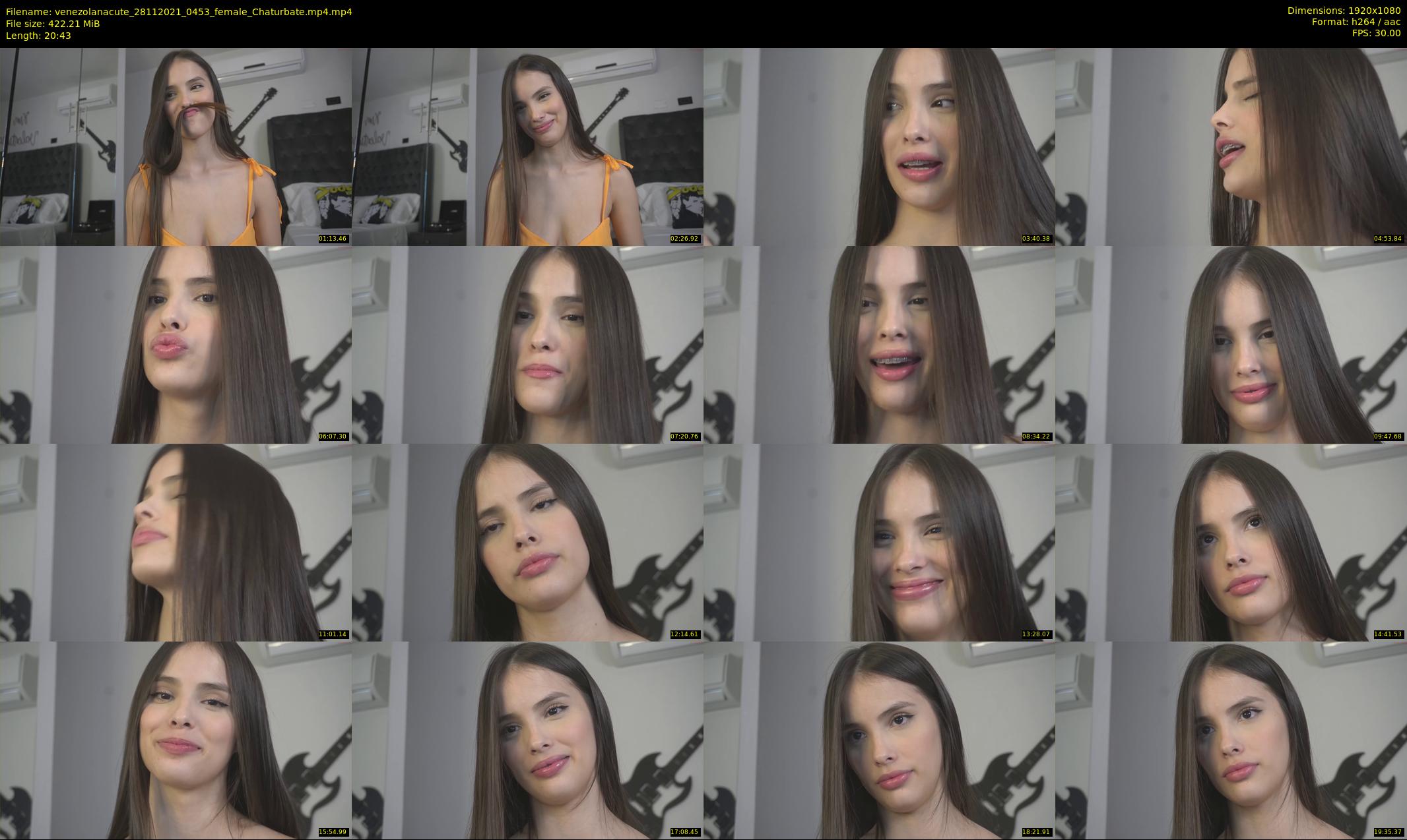venezolanacute — 21 minute Chaturbate female cam show recording, 1080p, Nov 28, 2021
