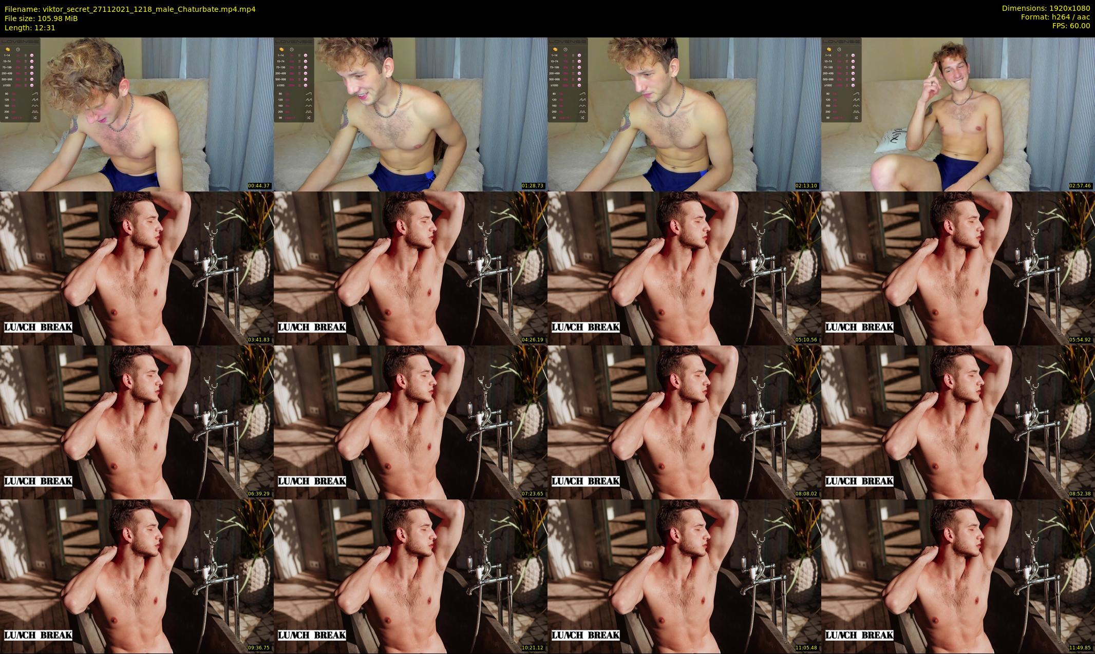 viktor_secret — 13 minute Chaturbate male cam show recording, 1080p, Nov 27, 2021