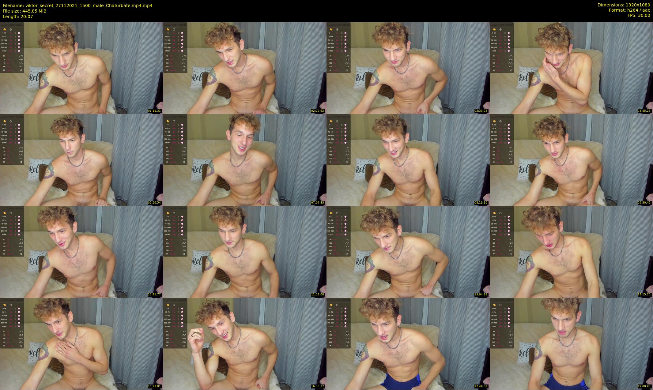 viktor_secret — 21 minute Chaturbate male cam show recording, 1080p, Nov 27, 2021