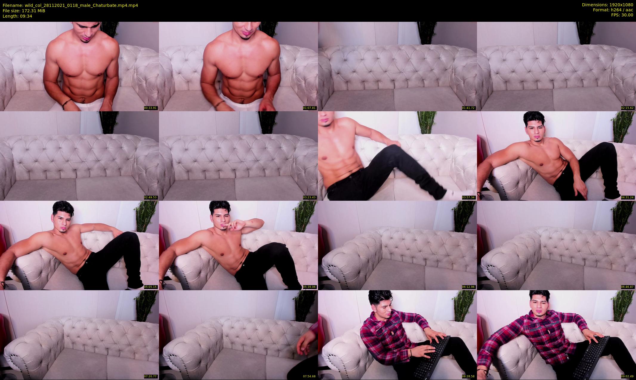 wild_col — 10 minute Chaturbate male cam show recording, 1080p, Nov 28, 2021