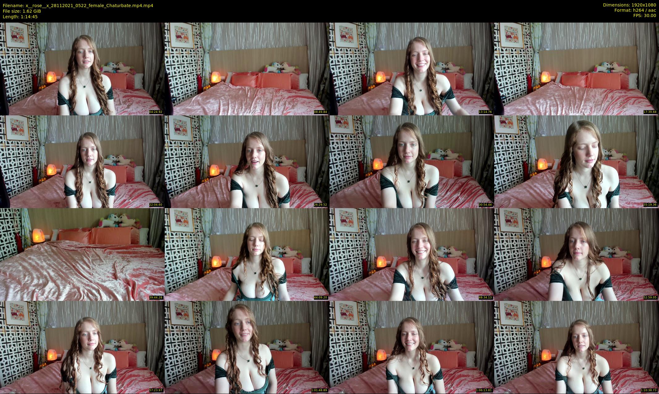 x__rose__x — 75 minute Chaturbate female cam show recording, 1080p, Nov 28, 2021