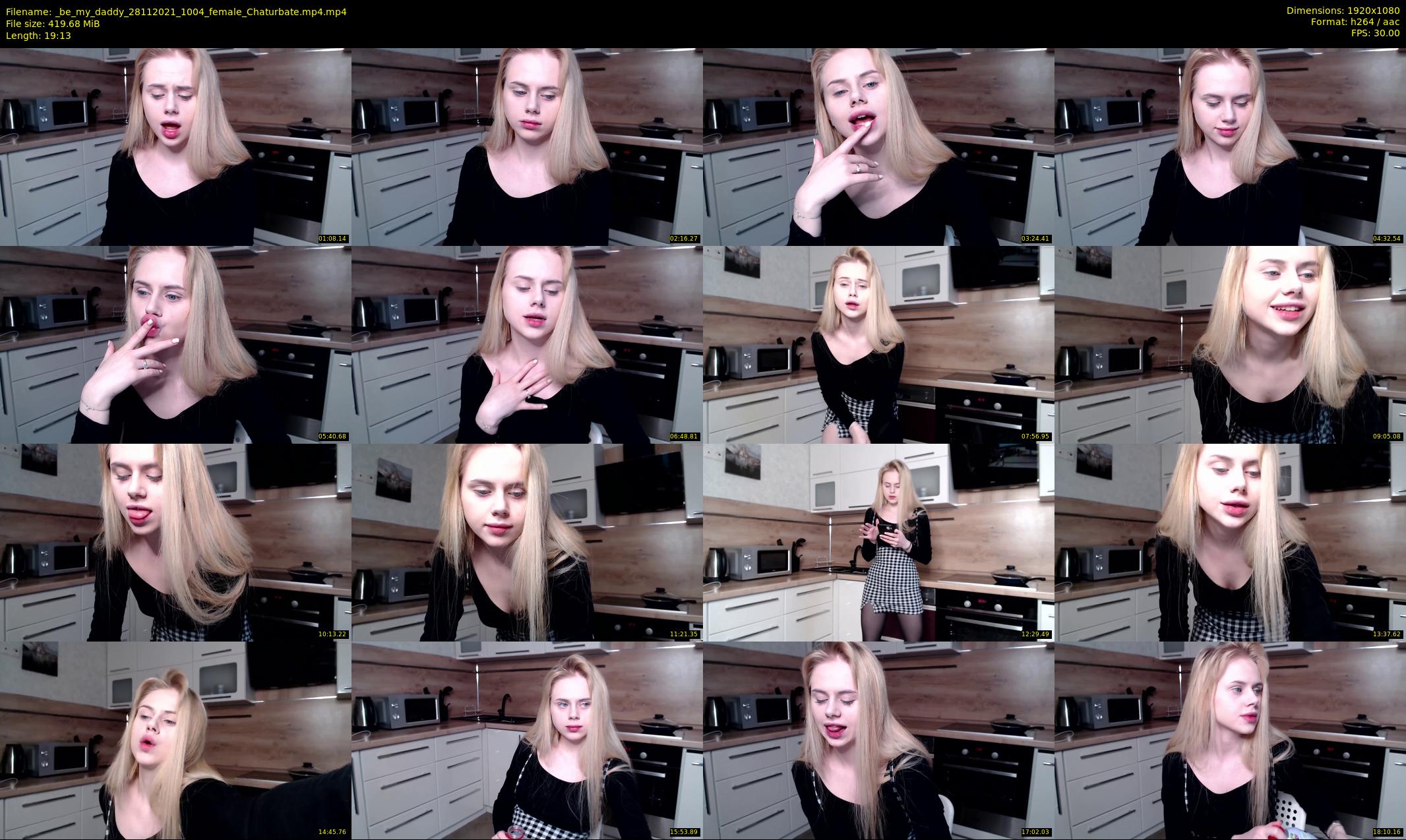 _be_my_daddy — 20 minute Chaturbate female cam show recording, 1080p, Nov 28, 2021