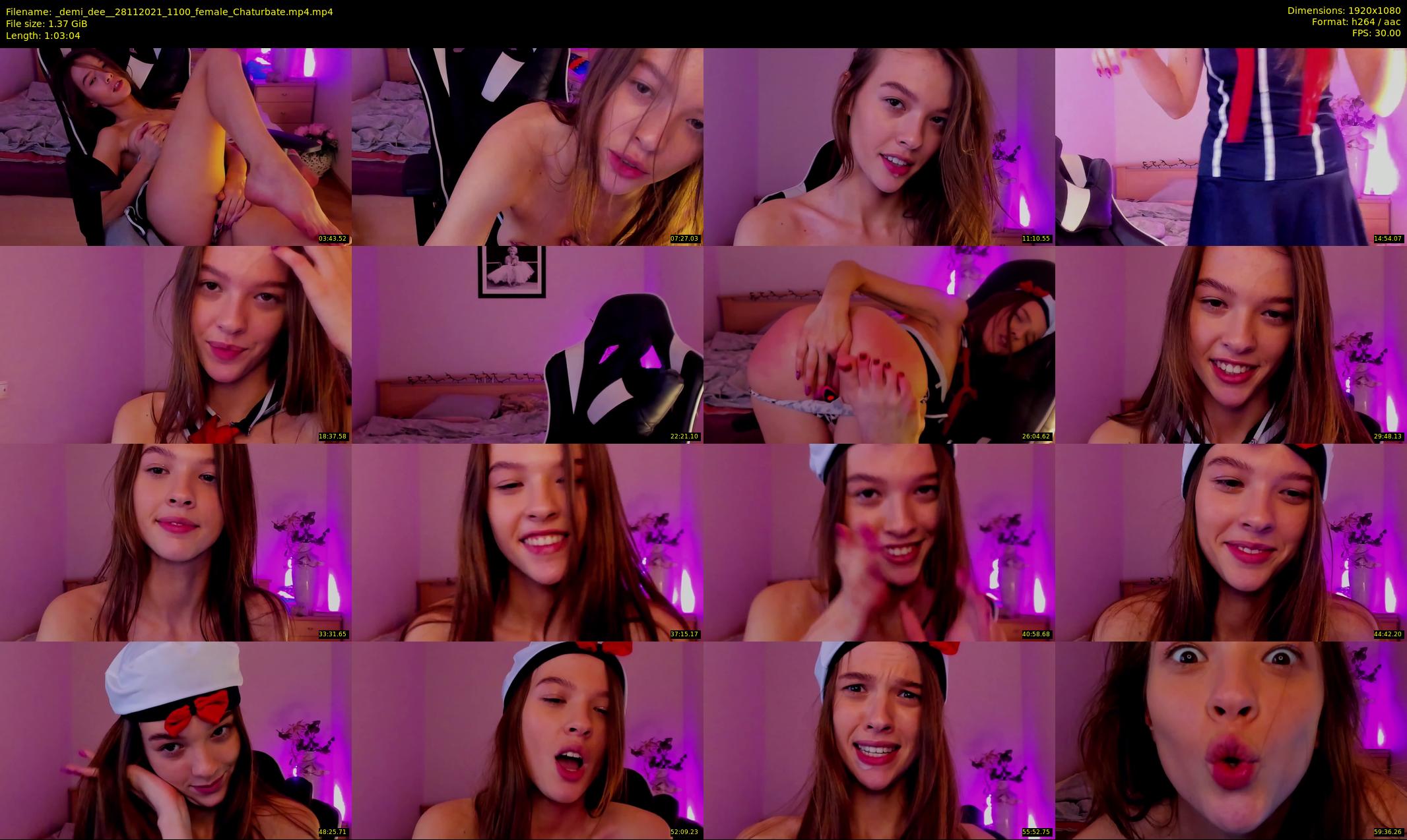 _demi_dee_ — 64 minute Chaturbate female cam show recording, 1080p, Nov 28, 2021