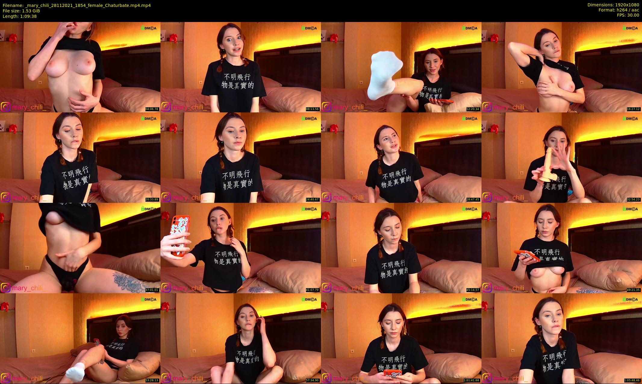 _mary_chili — 70 minute Chaturbate female cam show recording, 1080p, Nov 28, 2021