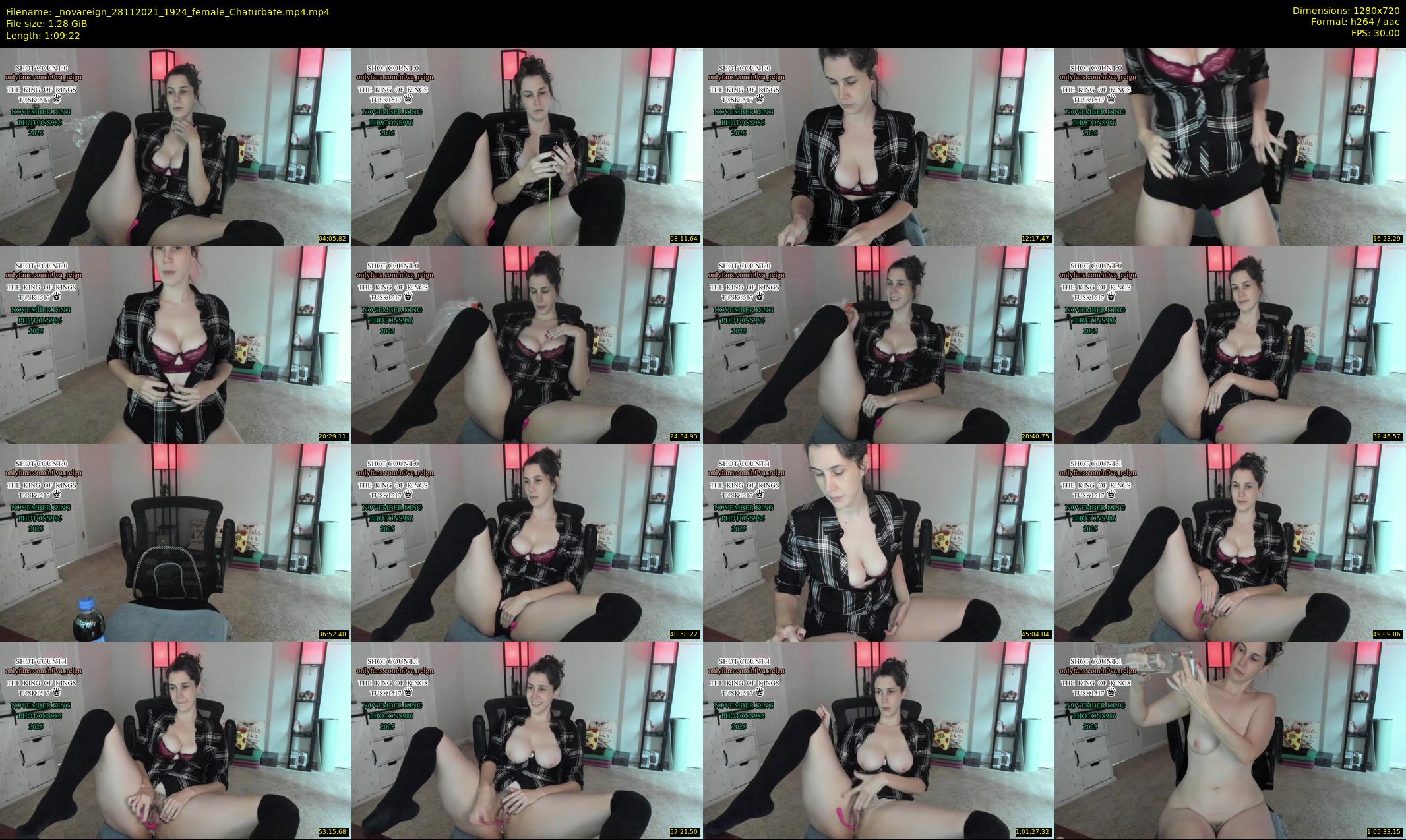 _novareign — 70 minute Chaturbate female cam show recording, 720p, Nov 28, 2021