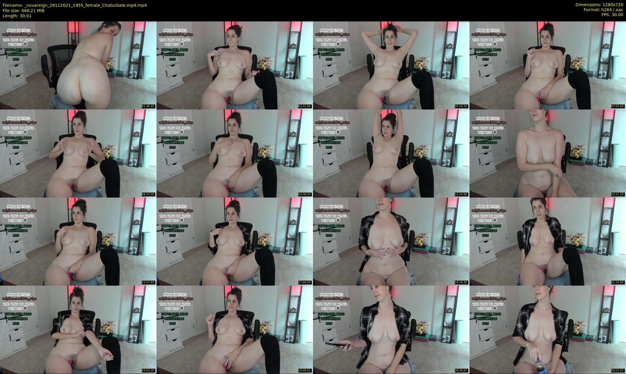 _novareign — 31 minute Chaturbate female cam show recording, 720p, Nov 28, 2021
