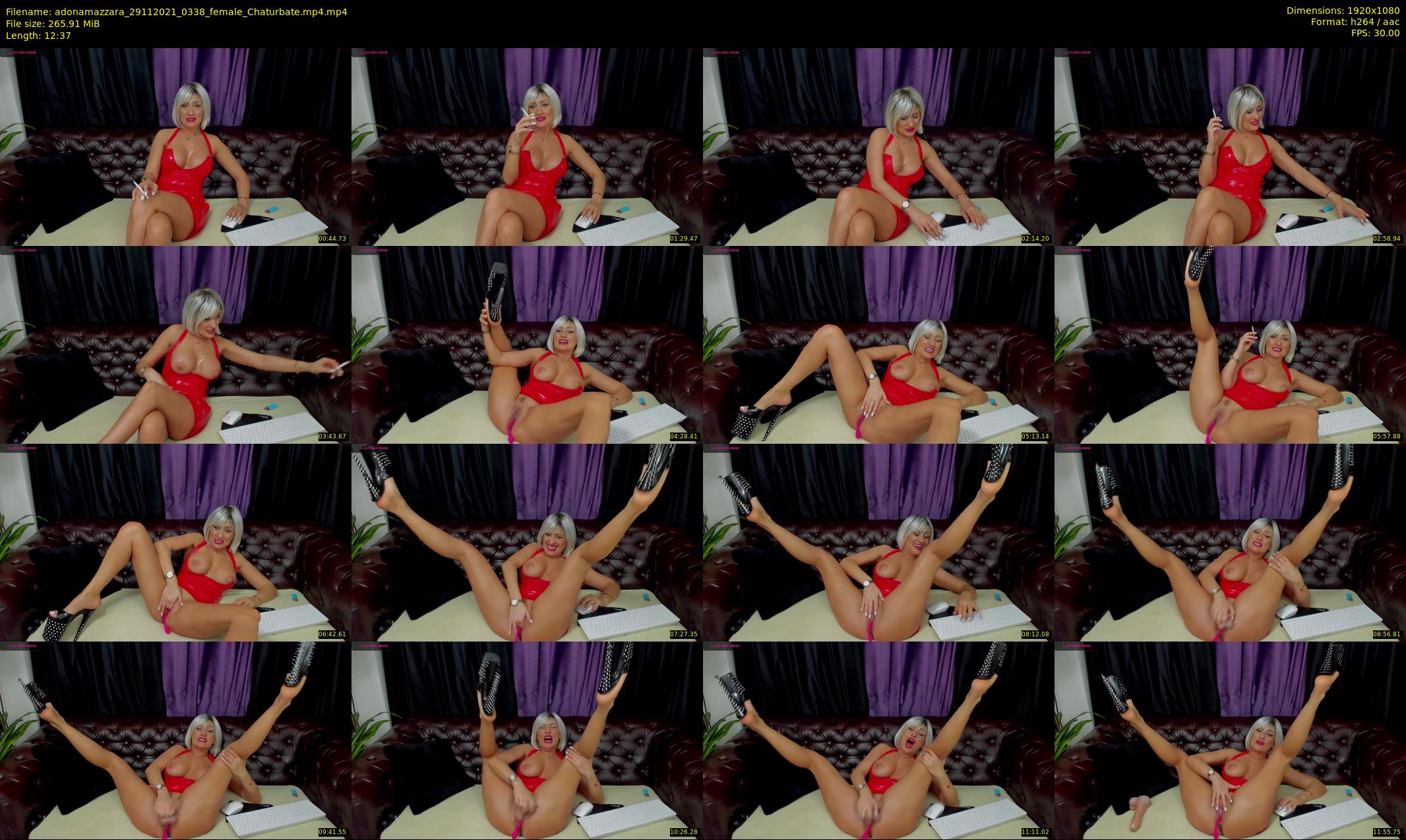 adonamazzara — 13 minute Chaturbate female cam show recording, 1080p, Nov 29, 2021
