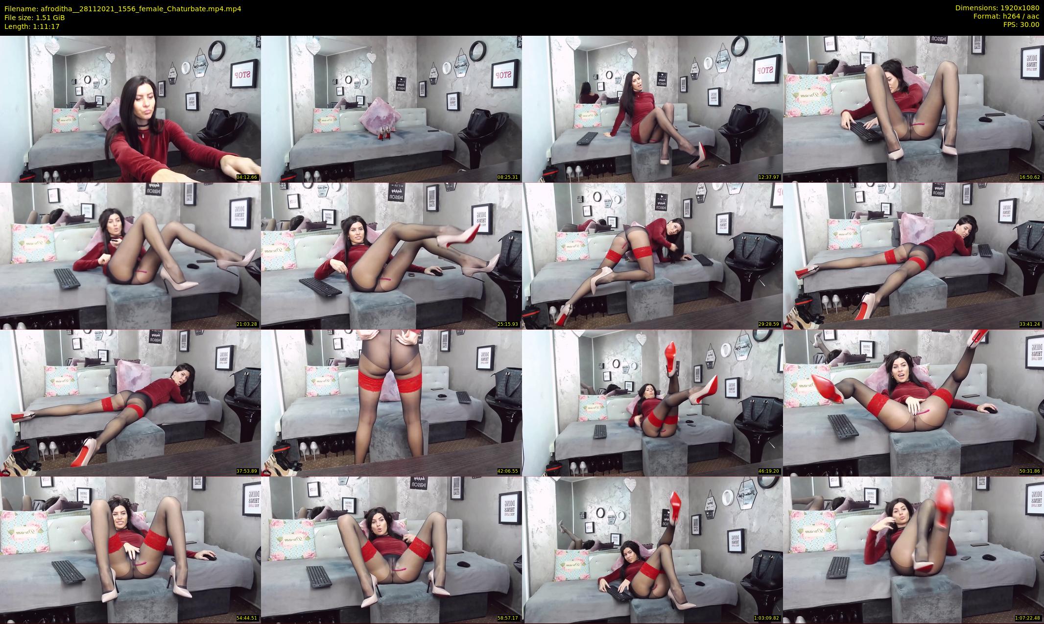 afroditha_ — 72 minute Chaturbate female cam show recording, 1080p, Nov 28, 2021