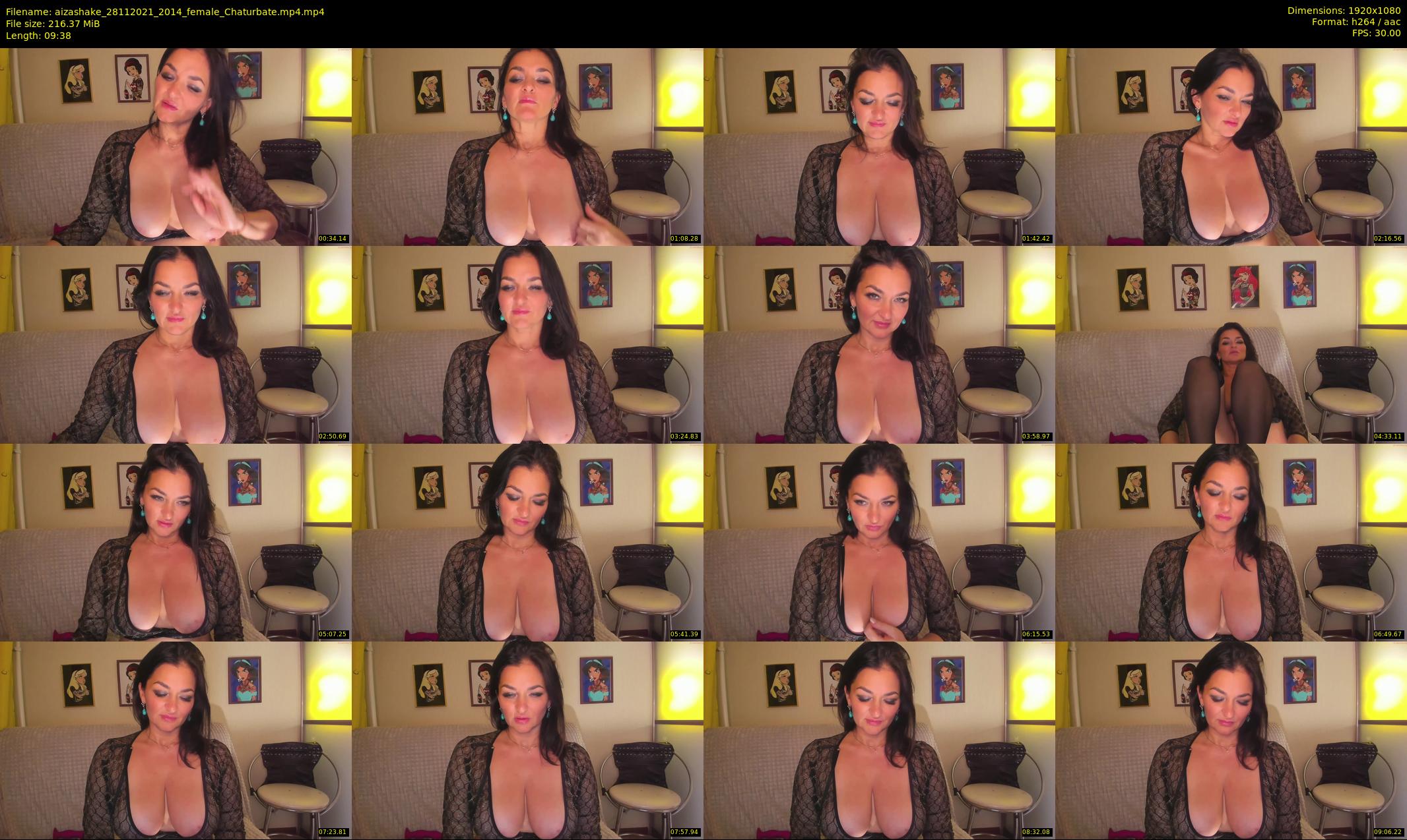 aizashake — 10 minute Chaturbate female cam show recording, 1080p, Nov 28, 2021