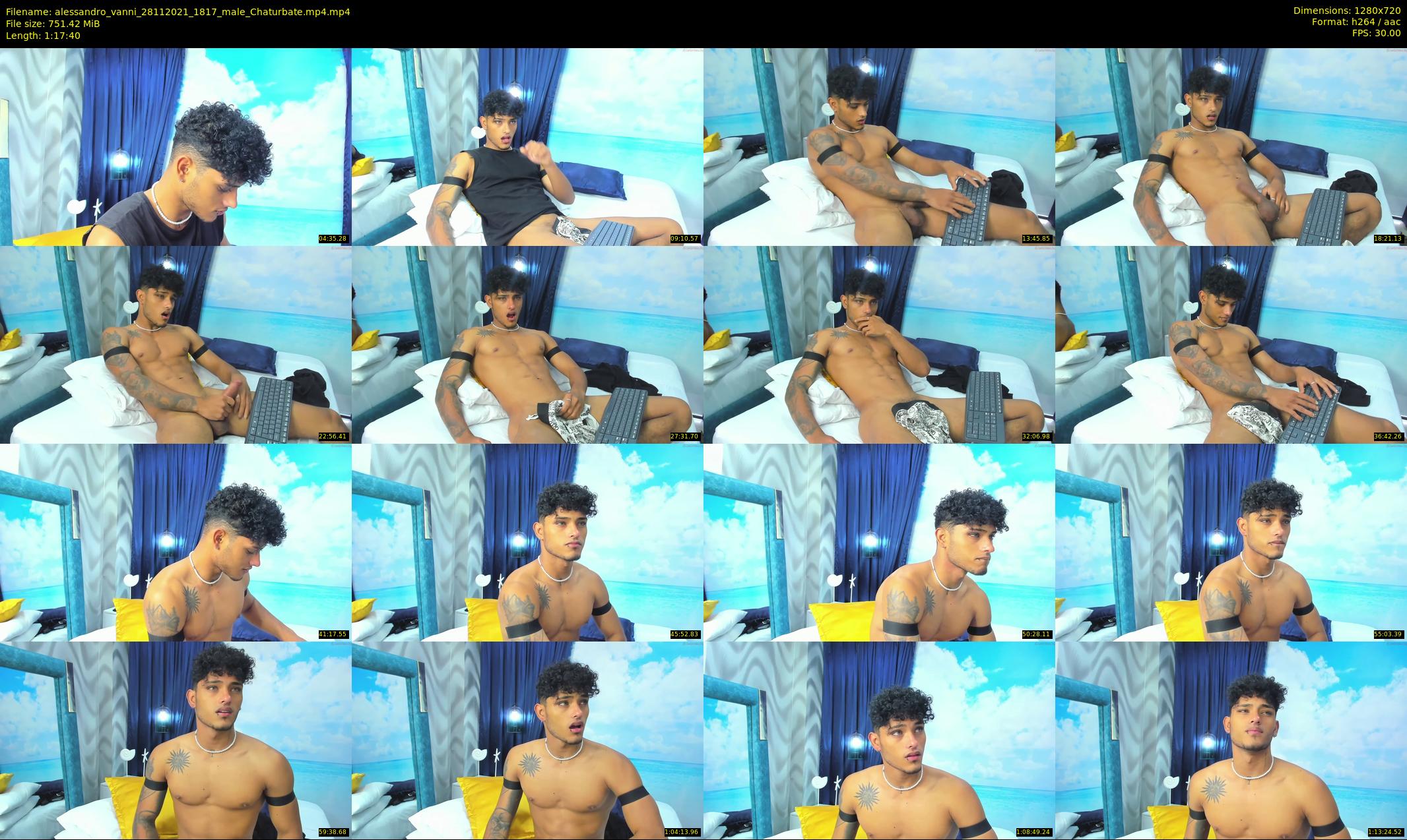 alessandro_vanni — 78 minute Chaturbate male cam show recording, 720p, Nov 28, 2021