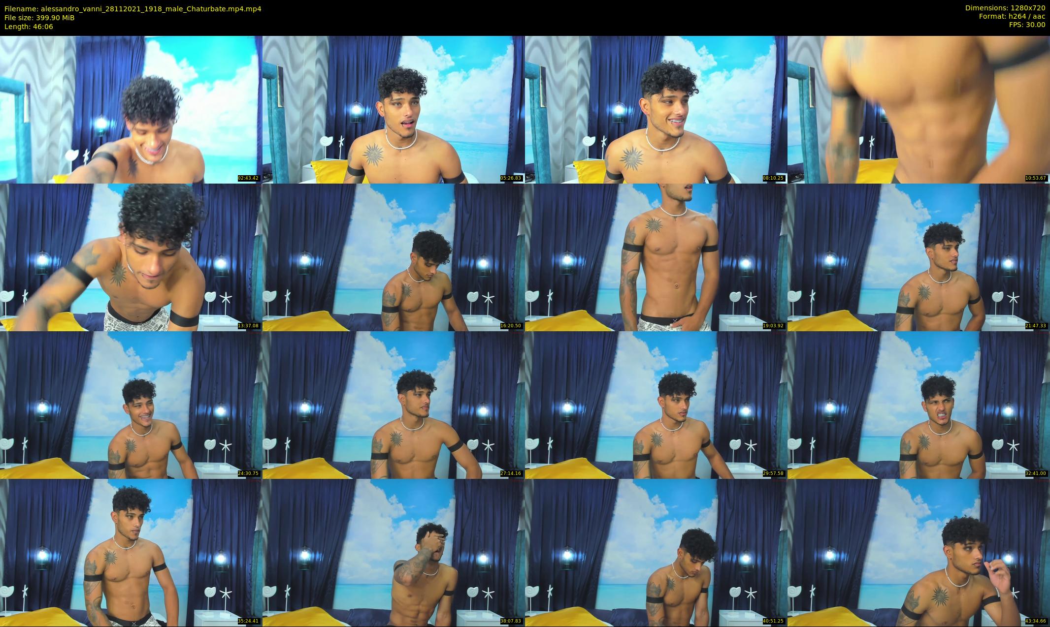 alessandro_vanni — 47 minute Chaturbate male cam show recording, 720p, Nov 28, 2021