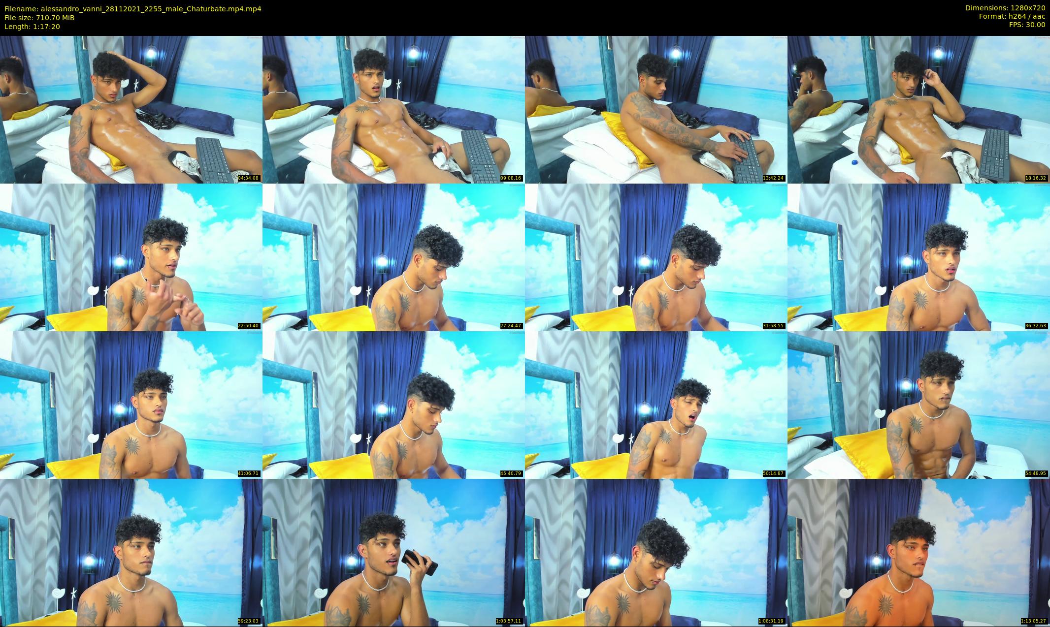 alessandro_vanni — 78 minute Chaturbate male cam show recording, 720p, Nov 28, 2021