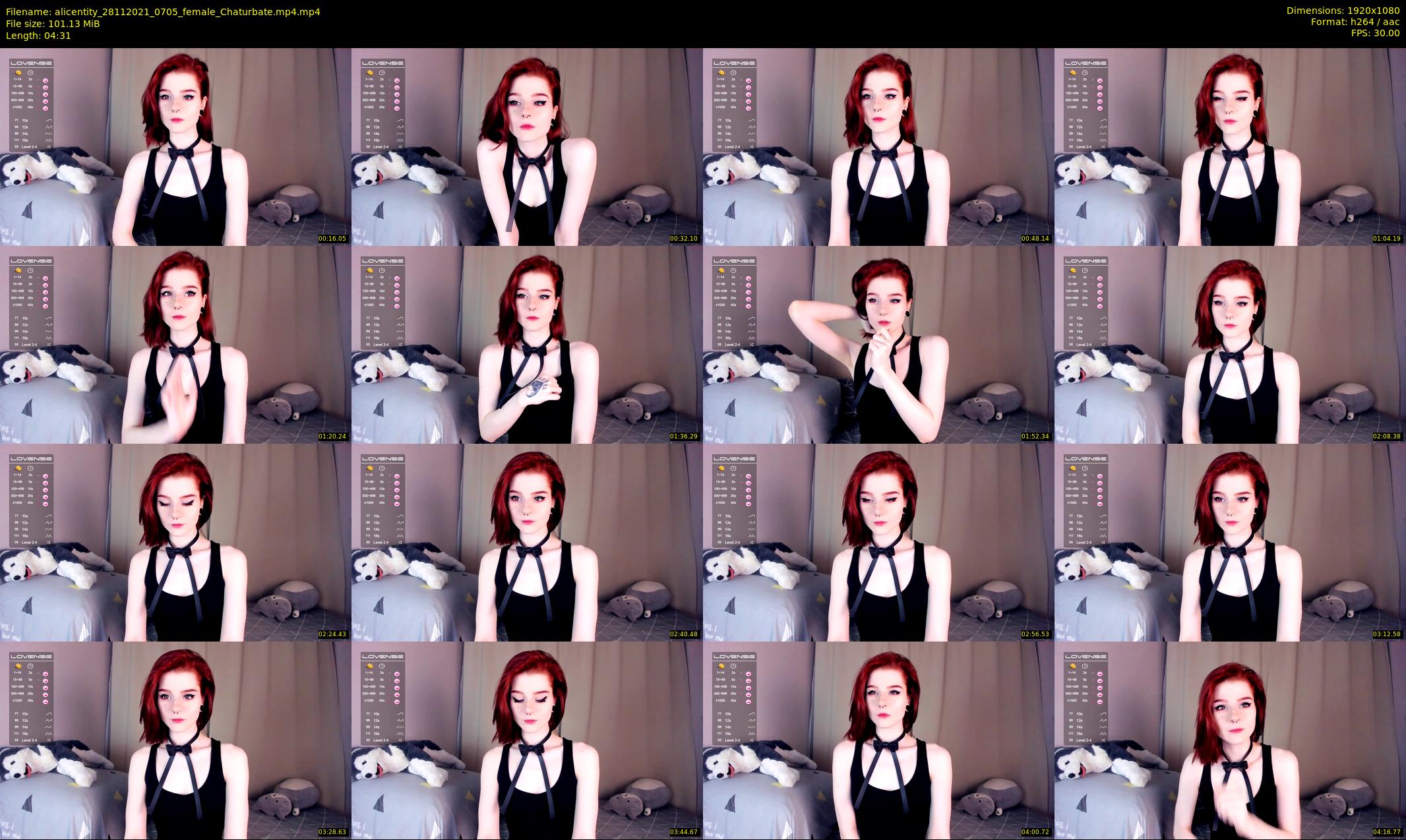 alicentity — 5 minute Chaturbate female cam show recording, 1080p, Nov 28, 2021