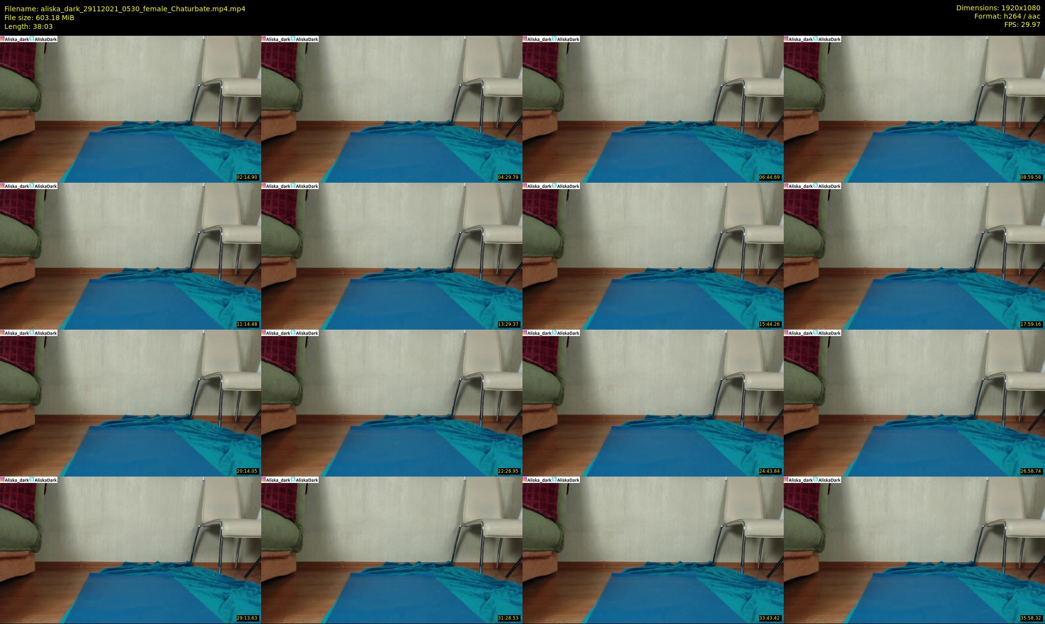 aliska_dark — 39 minute Chaturbate female cam show recording, 1080p, Nov 29, 2021