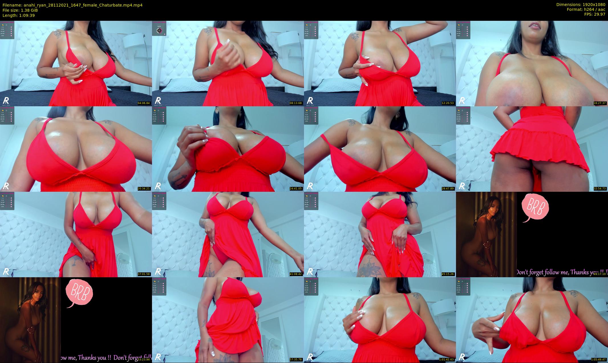 anahi_ryan — 70 minute Chaturbate female cam show recording, 1080p, Nov 28, 2021