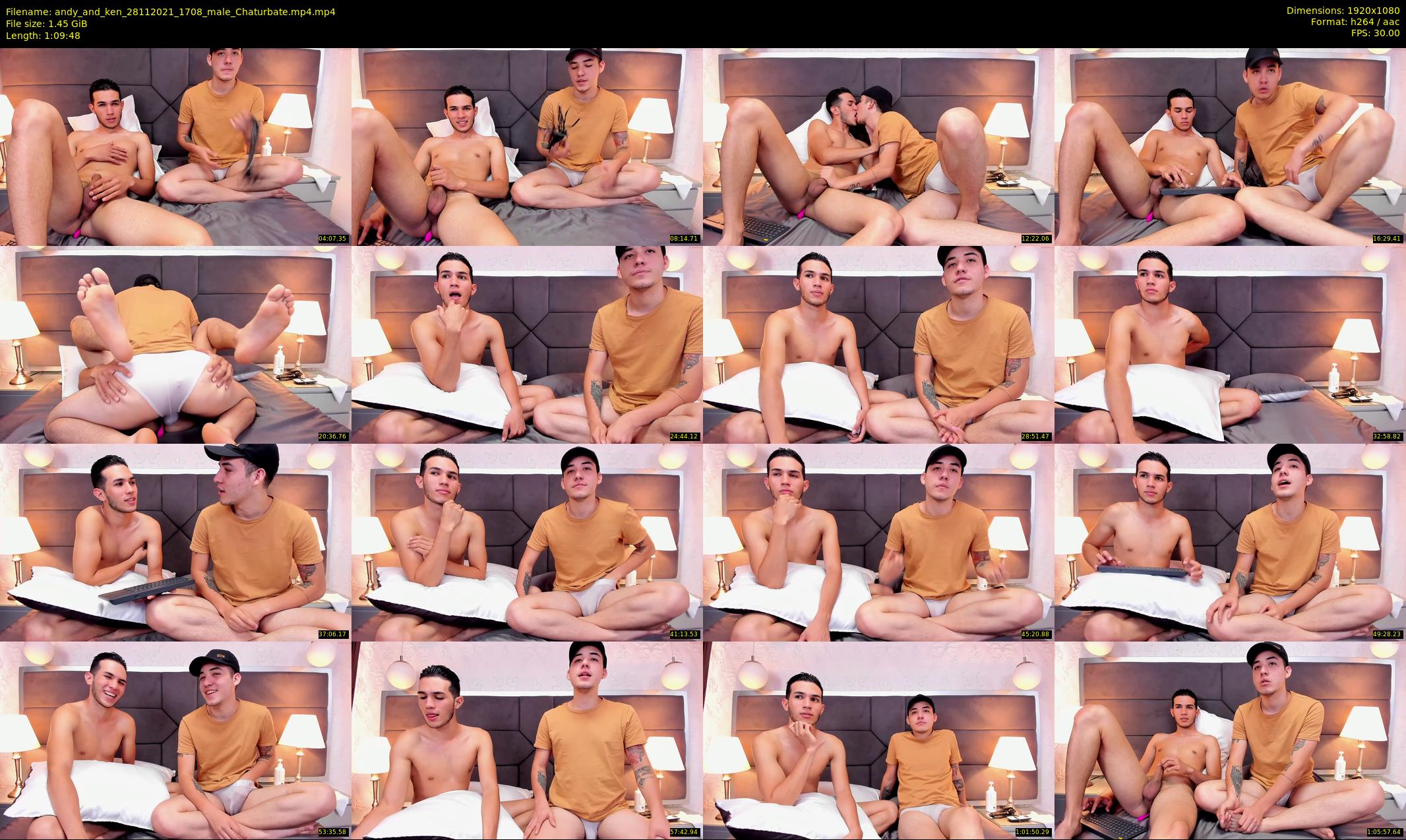andy_and_ken — 70 minute Chaturbate male cam show recording, 1080p, Nov 28, 2021