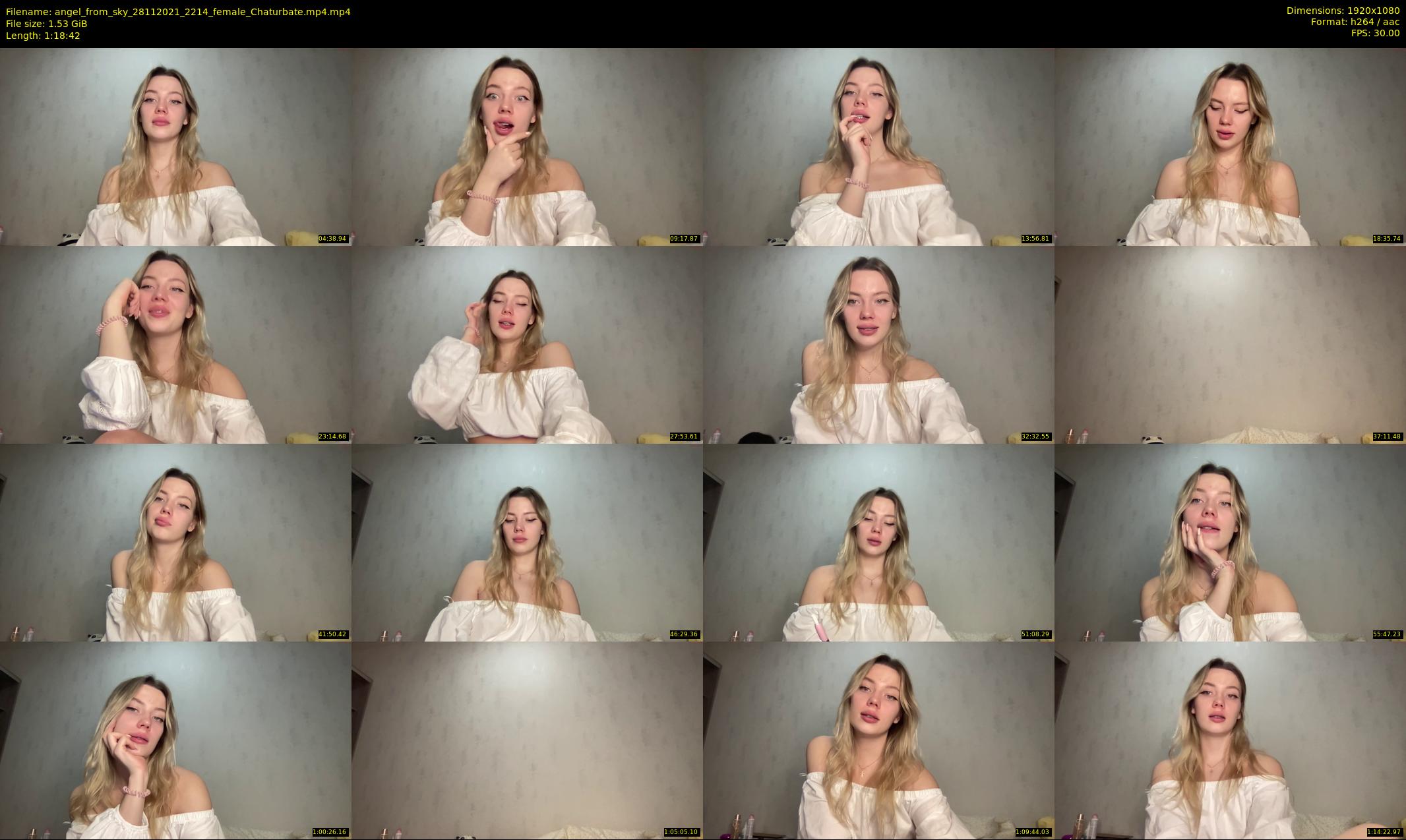 angel_from_sky — 79 minute Chaturbate female cam show recording, 1080p, Nov 28, 2021