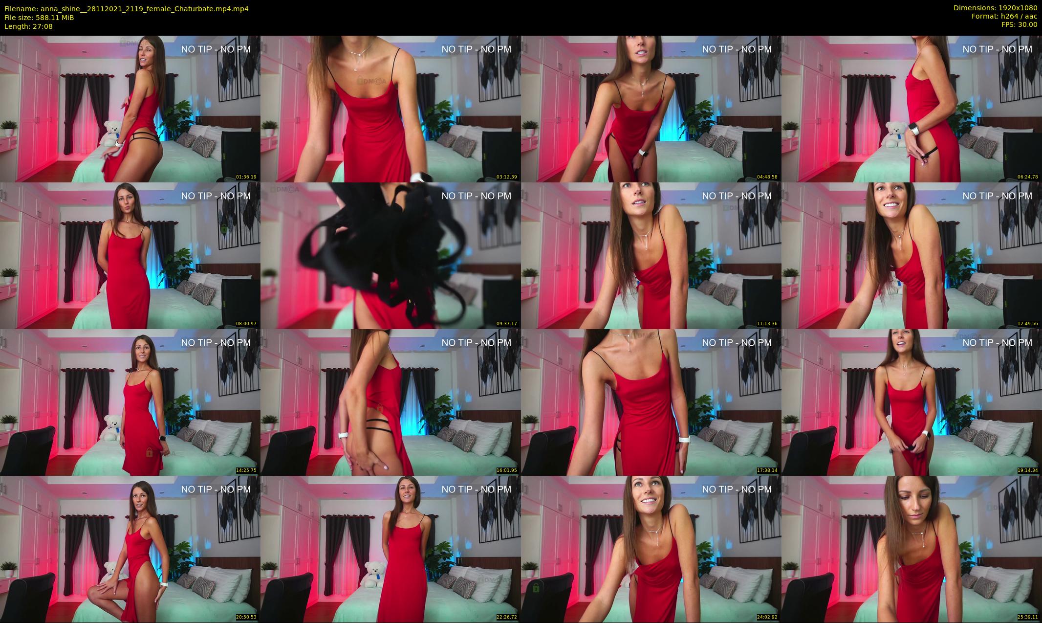 anna_shine_ — 28 minute Chaturbate female cam show recording, 1080p, Nov 28, 2021