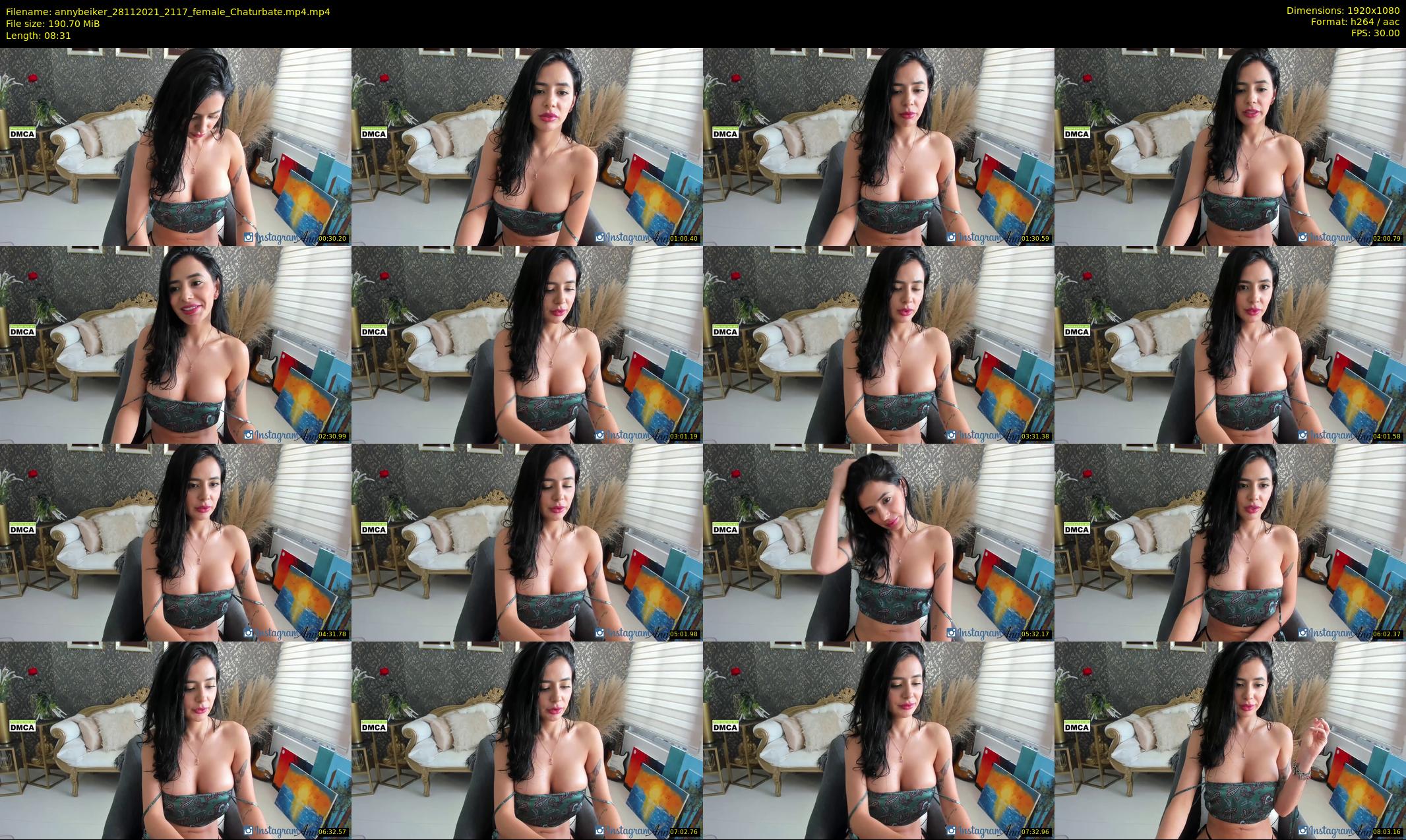 annybeiker — 9 minute Chaturbate female cam show recording, 1080p, Nov 28, 2021
