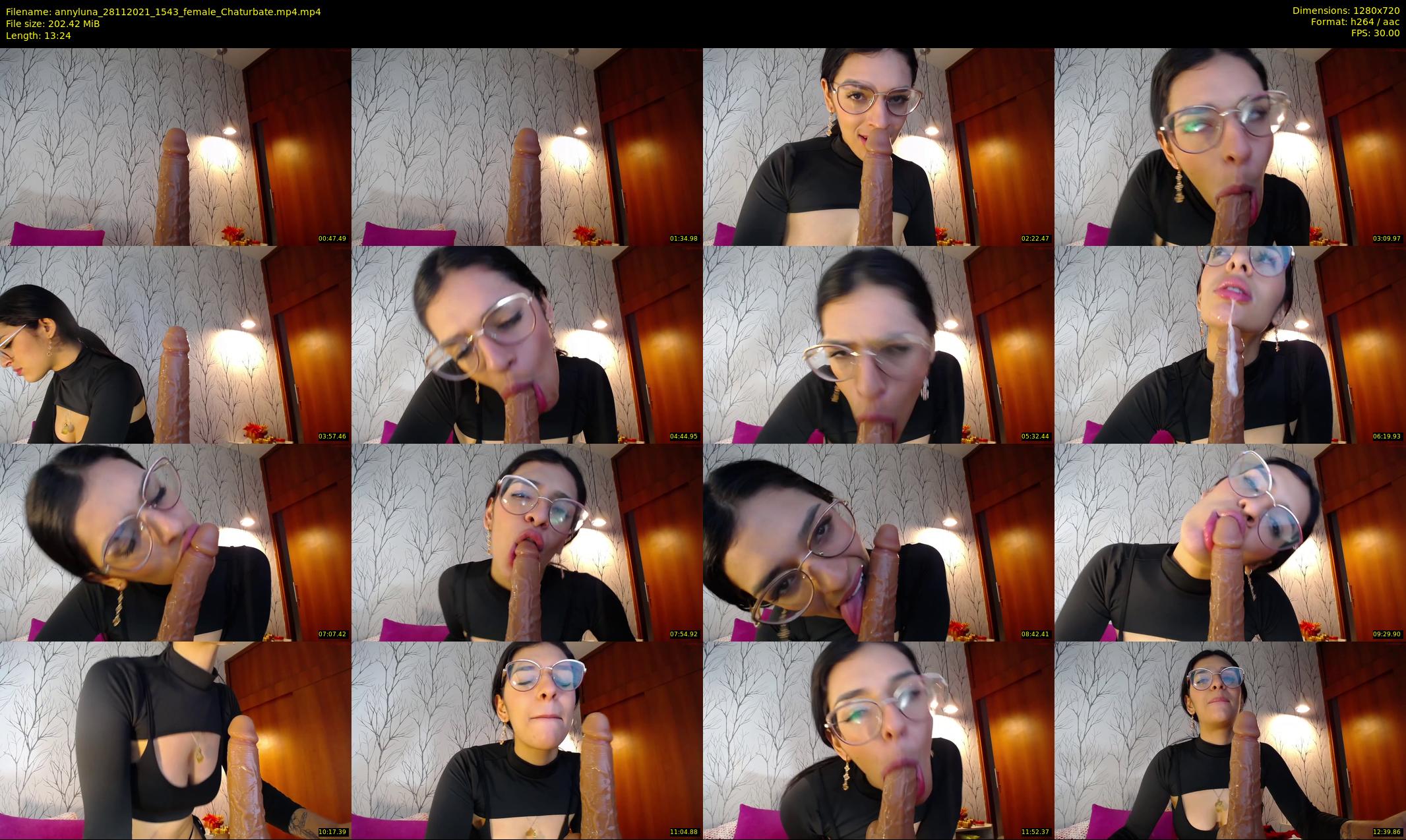 annyluna — 14 minute Chaturbate female cam show recording, 720p, Nov 28, 2021
