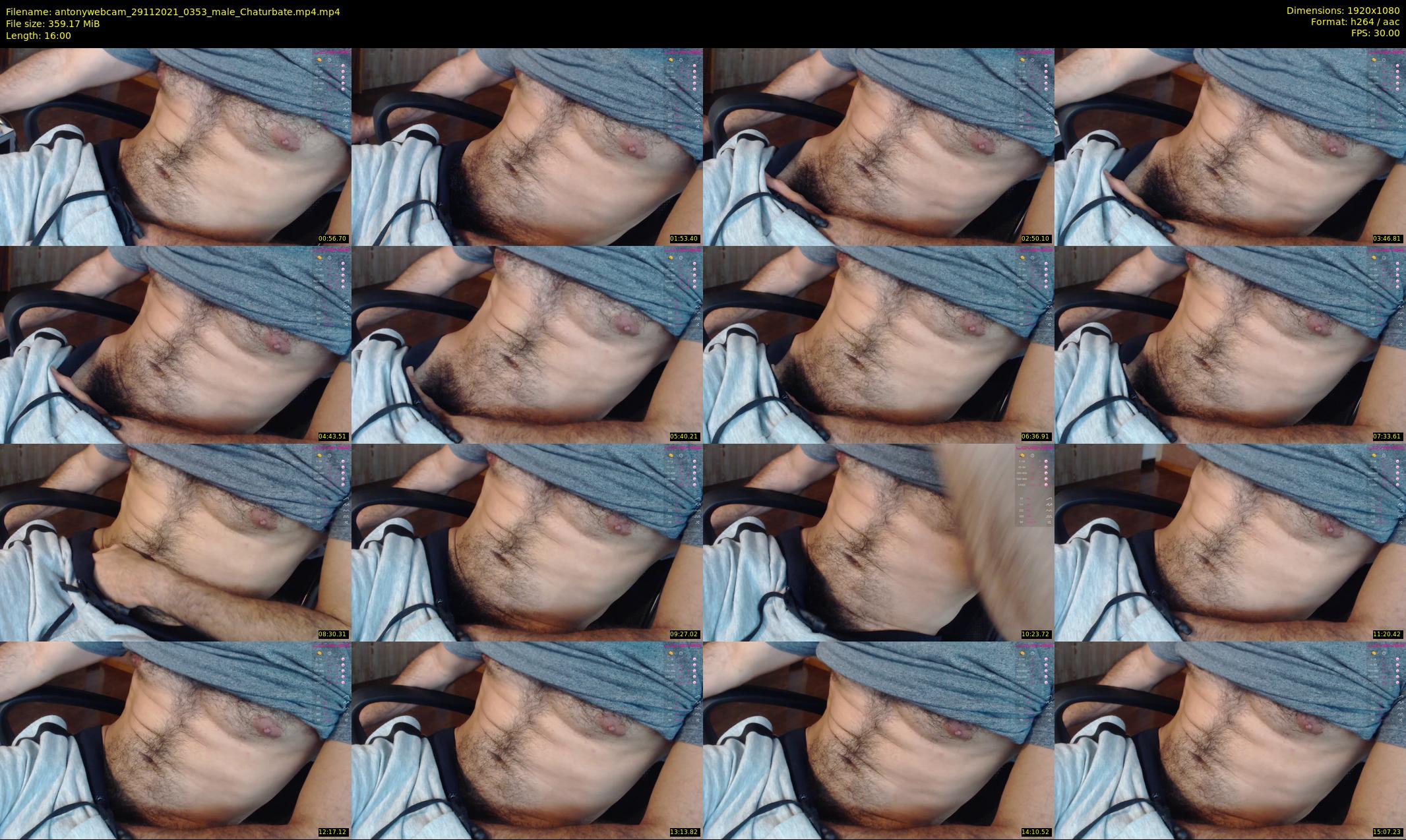 antonywebcam — 16 minute Chaturbate male cam show recording, 1080p, Nov 29, 2021