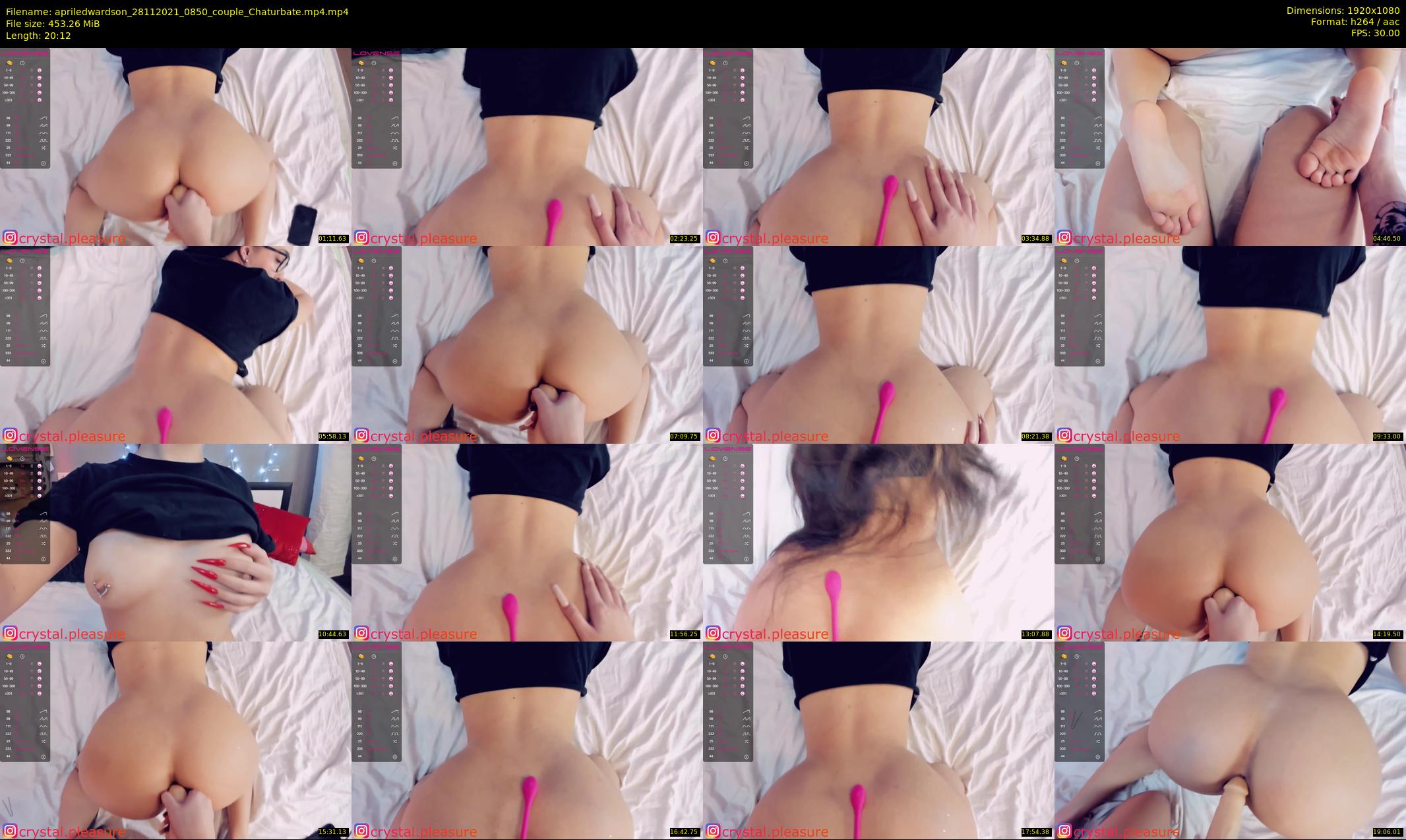 apriledwardson — 21 minute Chaturbate couple cam show recording, 1080p, Nov 28, 2021
