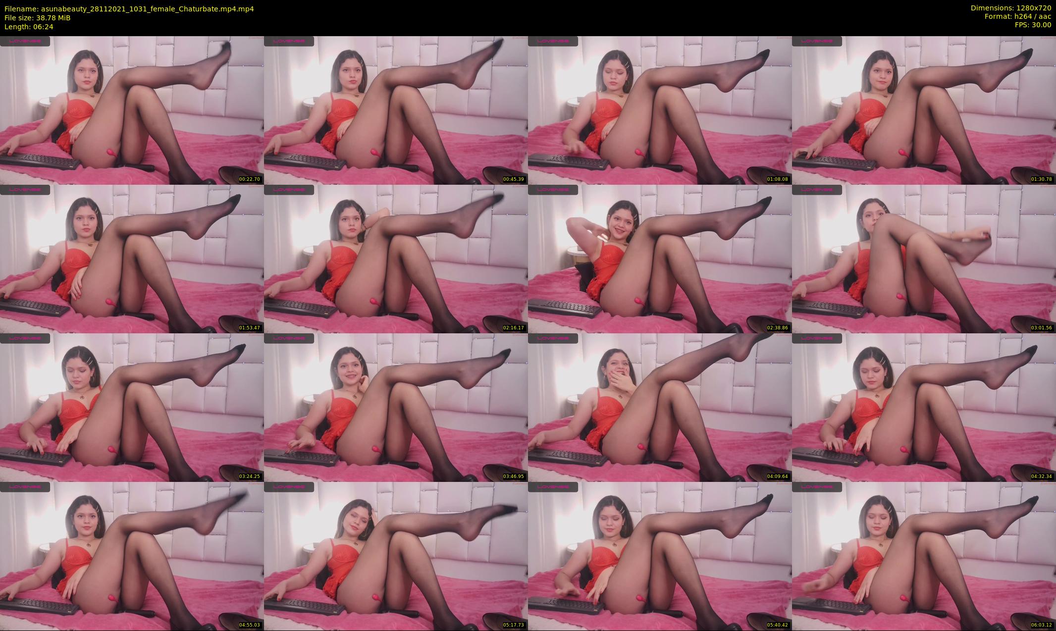 asunabeauty — 7 minute Chaturbate female cam show recording, 720p, Nov 28, 2021