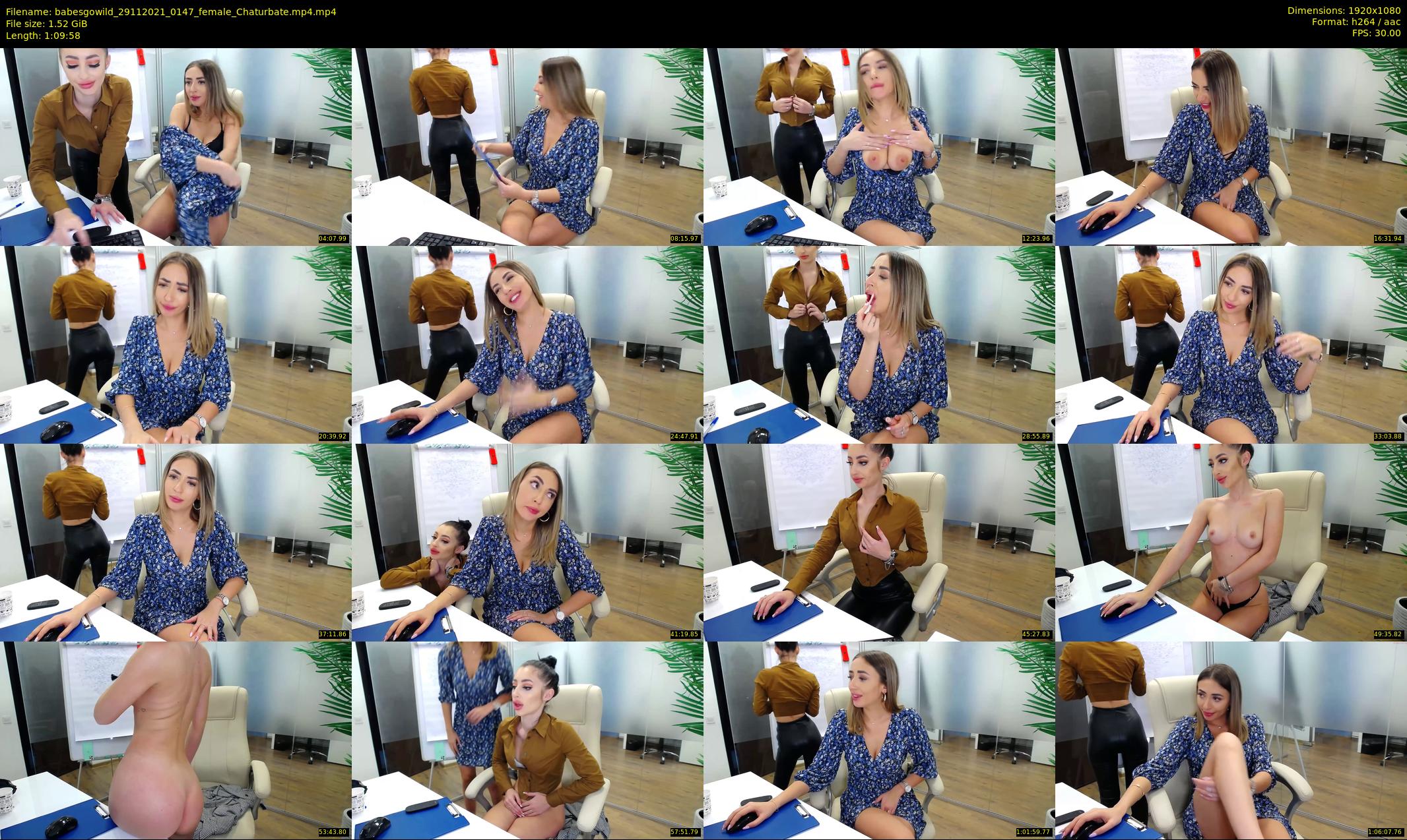 babesgowild — 70 minute Chaturbate couple cam show recording, 1080p, Nov 29, 2021