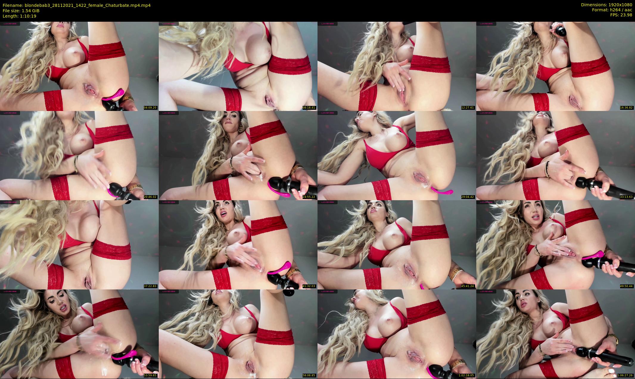 blondebab3 — 71 minute Chaturbate female cam show recording, 1080p, Nov 28, 2021
