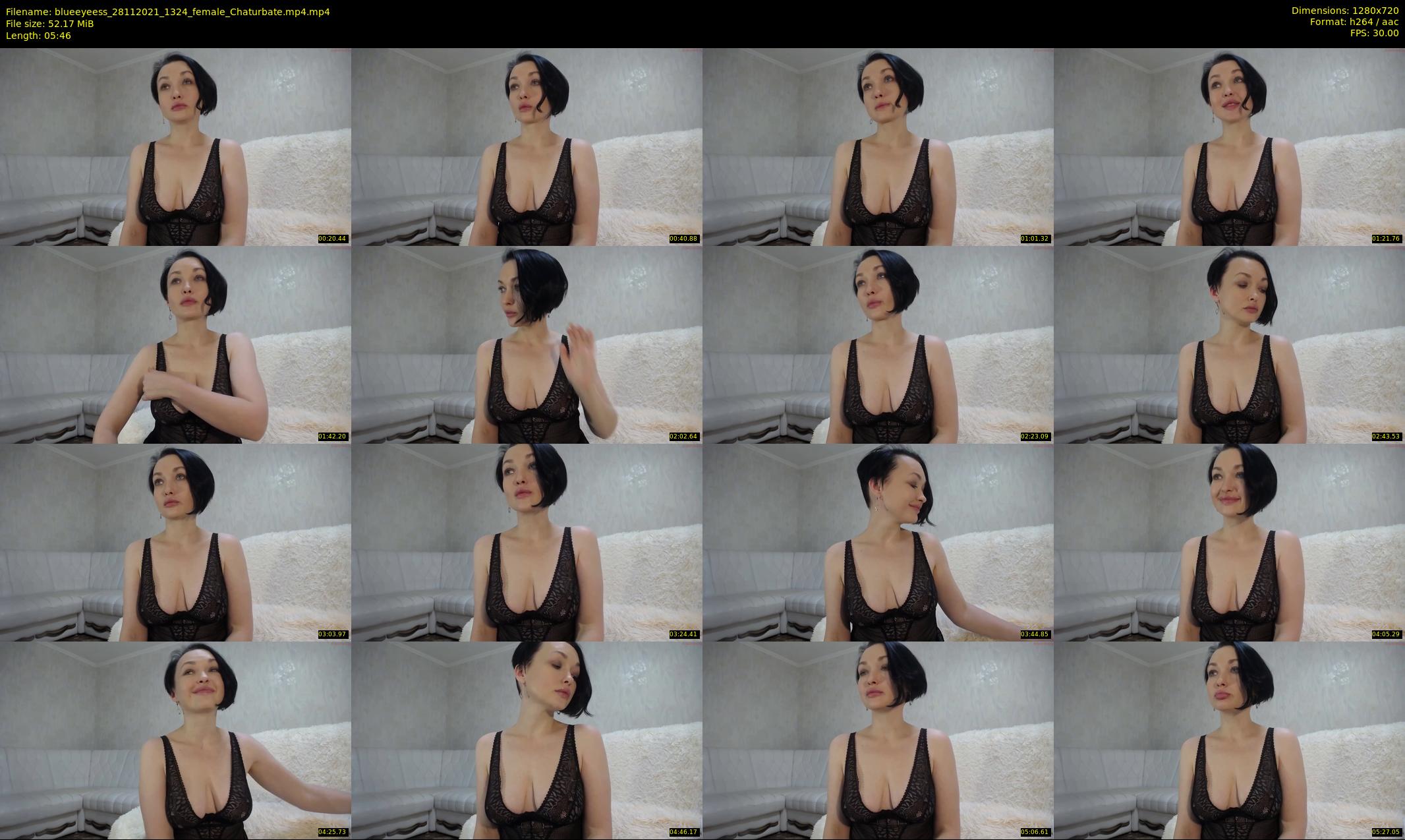 blueeyeess — 6 minute Chaturbate female cam show recording, 720p, Nov 28, 2021