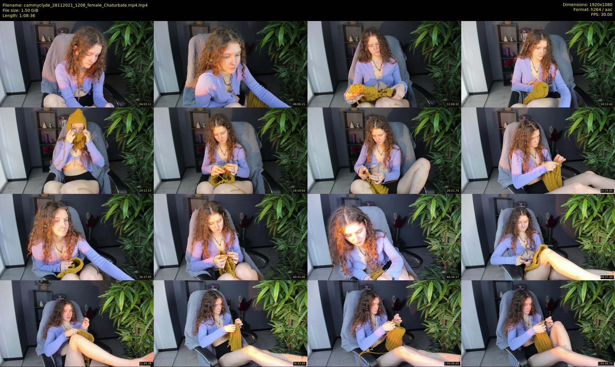 cammyclyde — 69 minute Chaturbate female cam show recording, 1080p, Nov 28, 2021