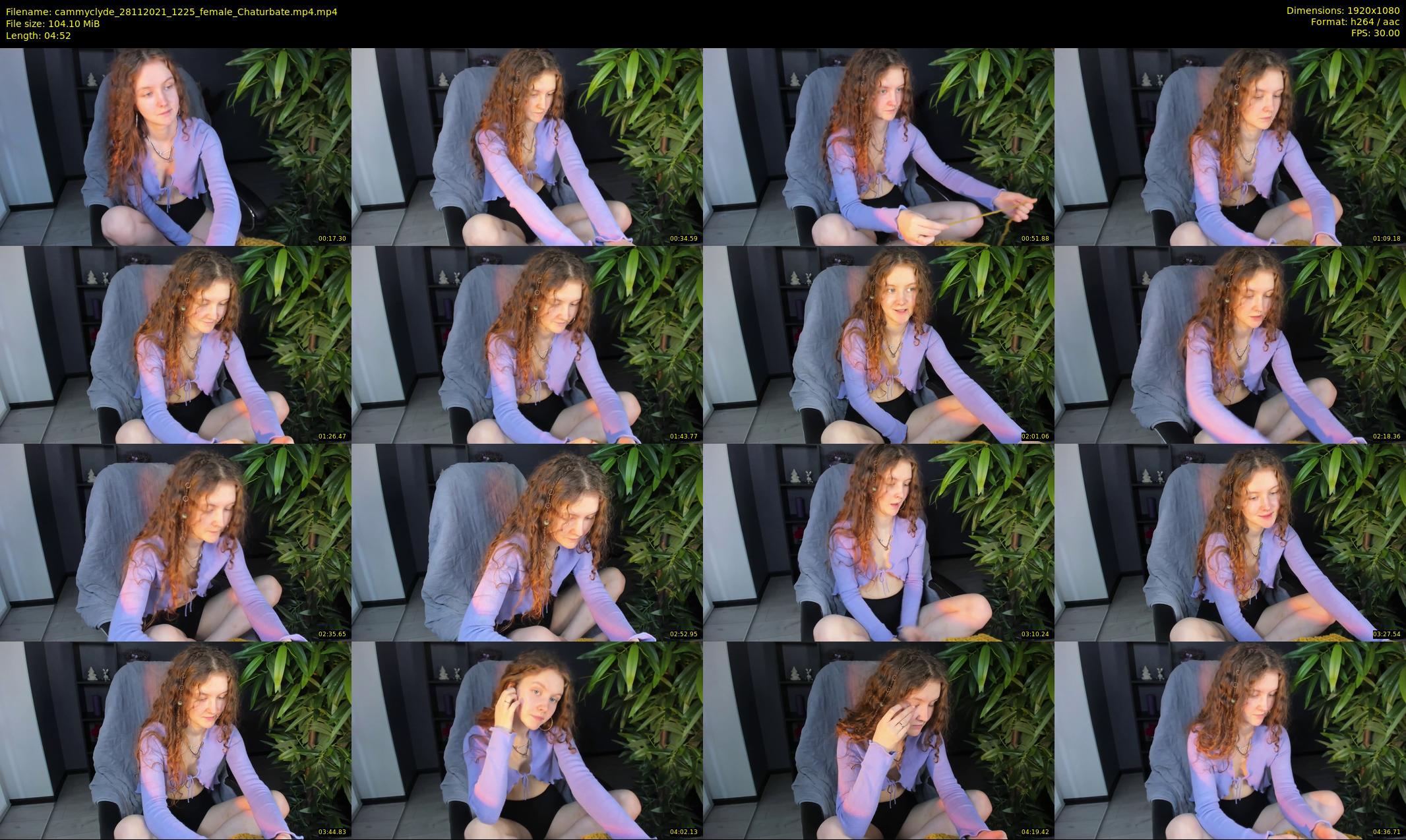 cammyclyde — 5 minute Chaturbate female cam show recording, 1080p, Nov 28, 2021