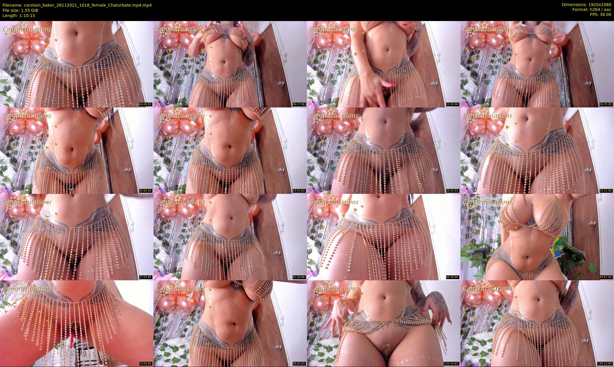 carolain_baker — 71 minute Chaturbate female cam show recording, 1080p, Nov 28, 2021
