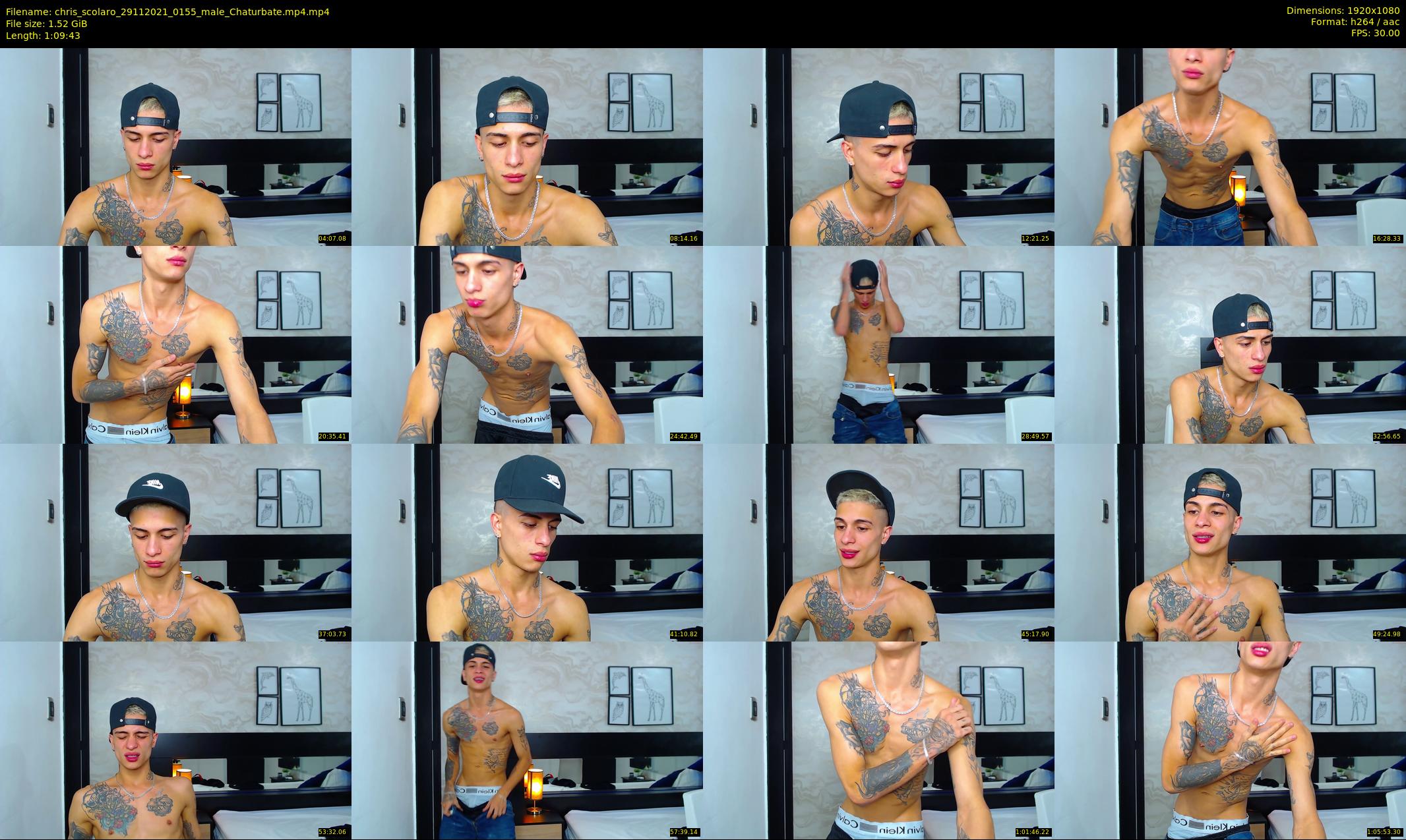 chris_scolaro — 70 minute Chaturbate male cam show recording, 1080p, Nov 29, 2021