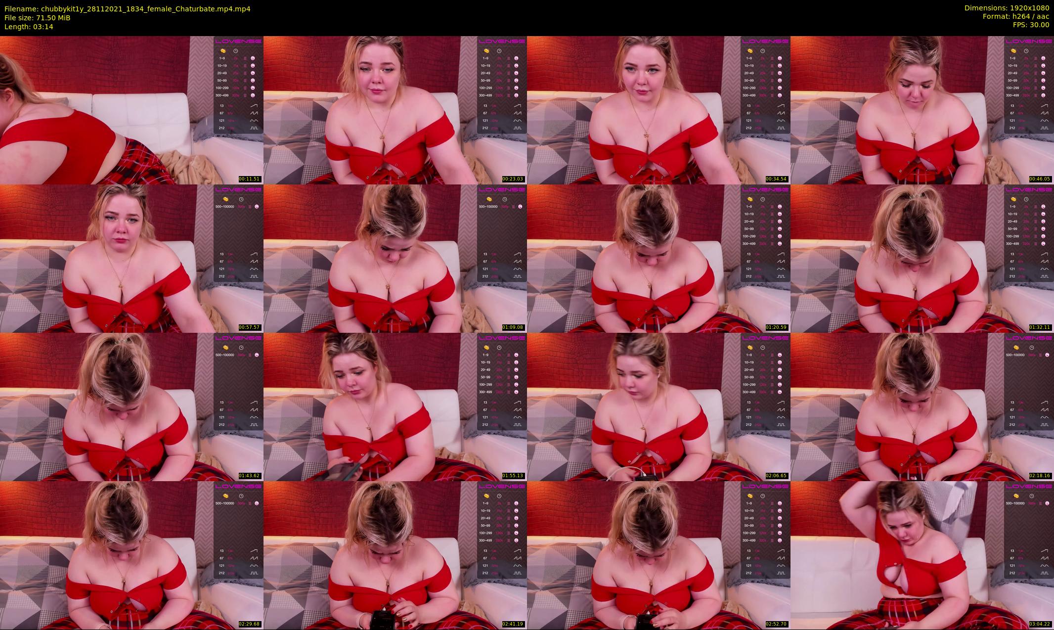 chubbykit1y — 4 minute Chaturbate female cam show recording, 1080p, Nov 28, 2021