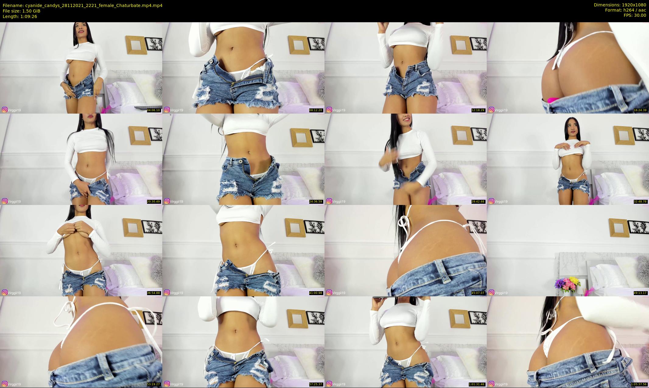 cyanide_candys — 70 minute Chaturbate female cam show recording, 1080p, Nov 28, 2021