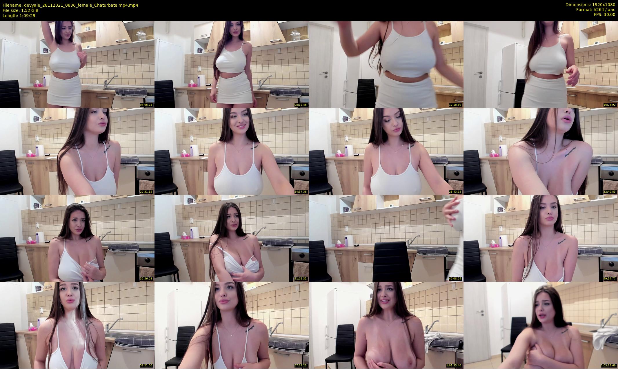 devyale — 70 minute Chaturbate female cam show recording, 1080p, Nov 28, 2021