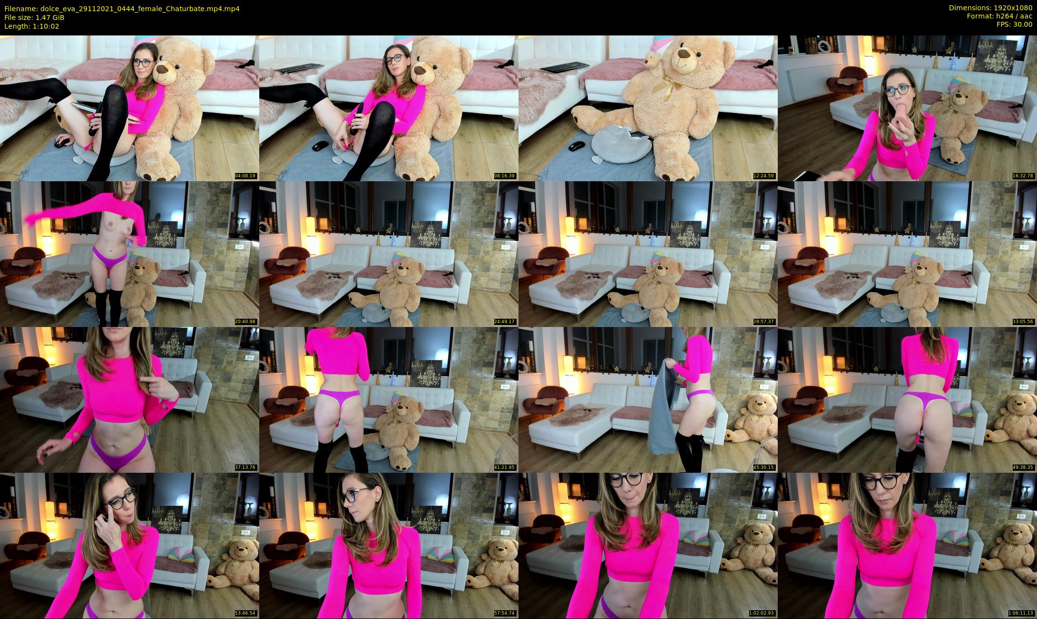 dolce_eva — 71 minute Chaturbate female cam show recording, 1080p, Nov 29, 2021