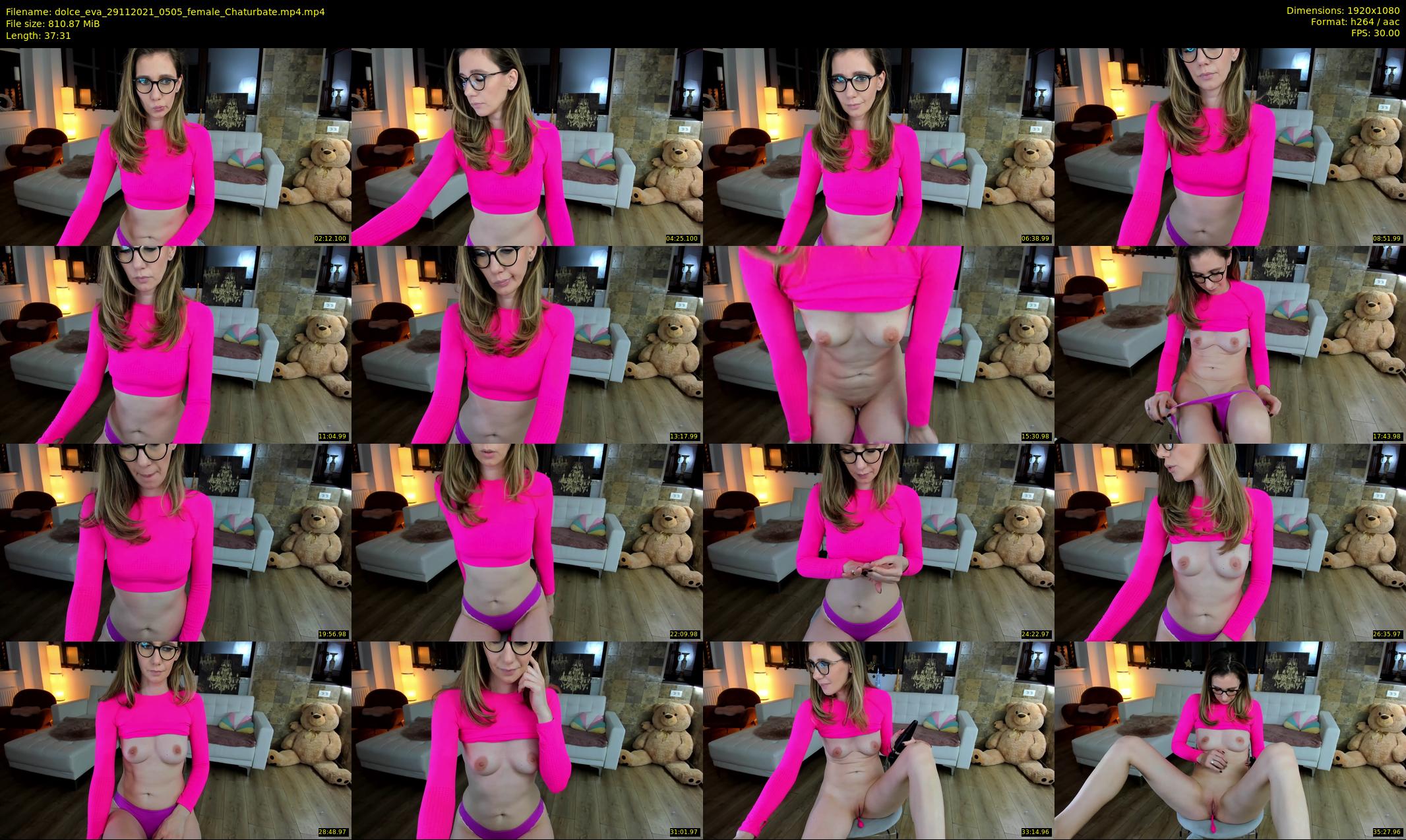 dolce_eva — 38 minute Chaturbate female cam show recording, 1080p, Nov 29, 2021