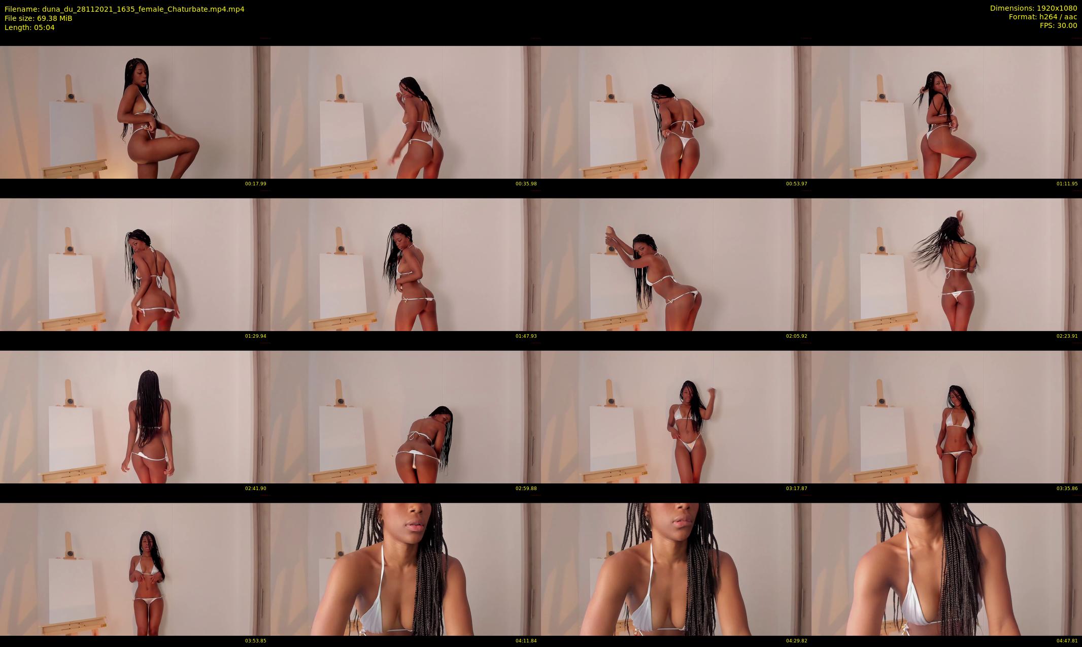 duna_du — 6 minute Chaturbate female cam show recording, 1080p, Nov 28, 2021