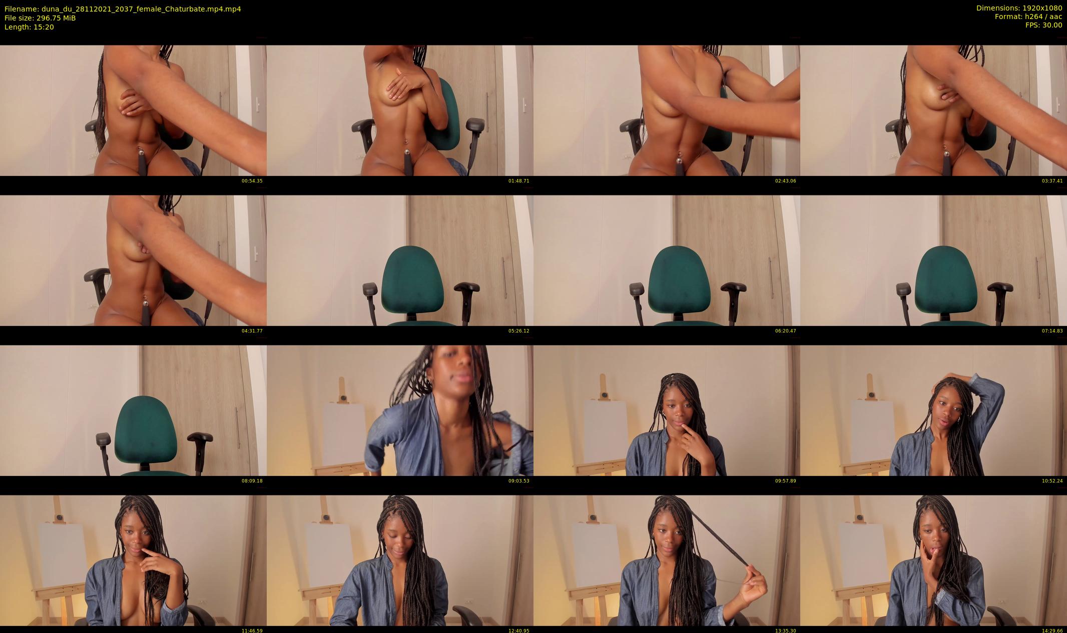 duna_du — 16 minute Chaturbate female cam show recording, 1080p, Nov 28, 2021