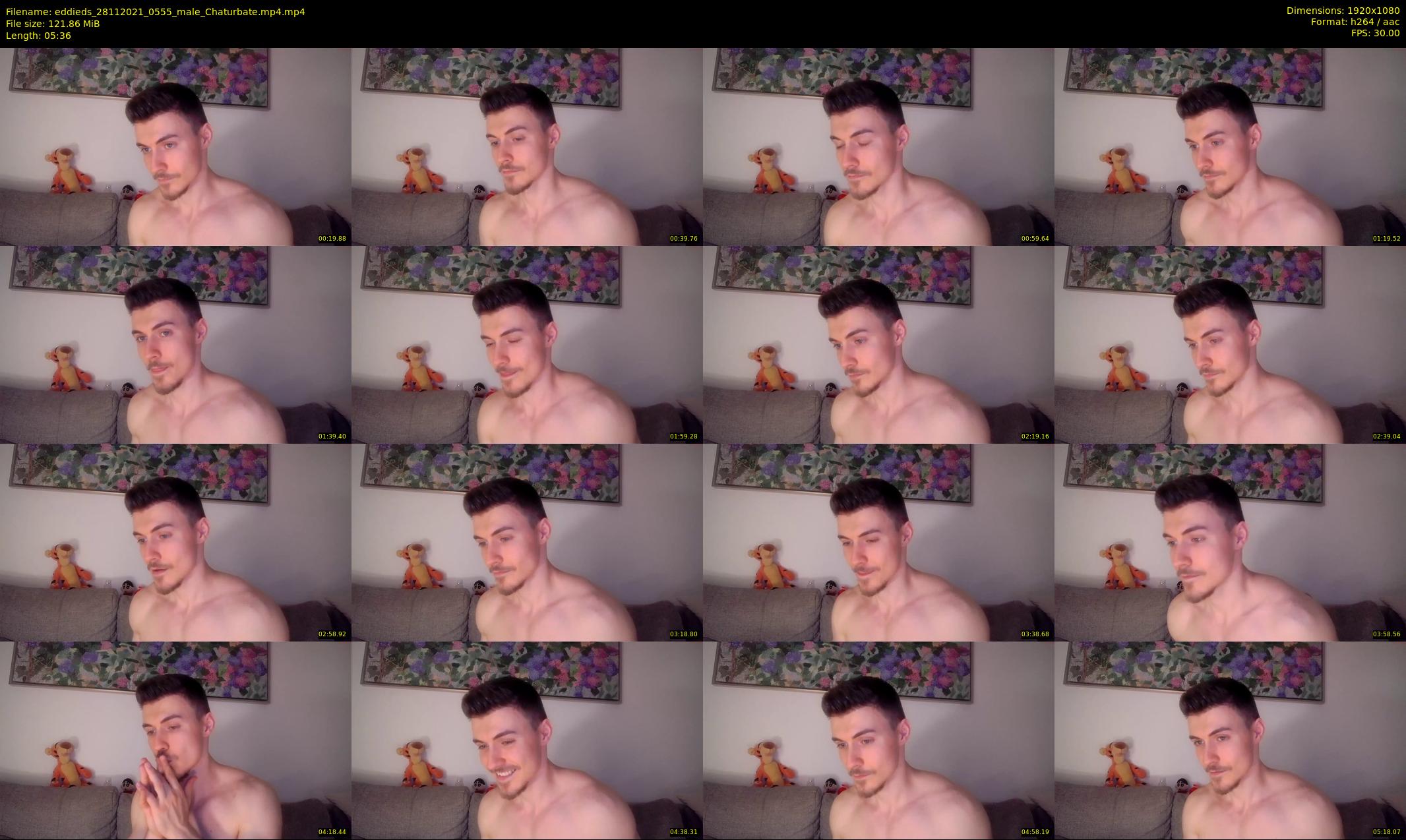 eddieds — 6 minute Chaturbate male cam show recording, 1080p, Nov 28, 2021