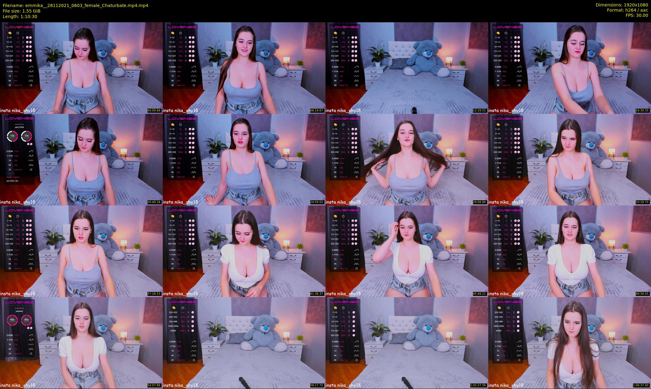 emmika_ — 71 minute Chaturbate female cam show recording, 1080p, Nov 28, 2021