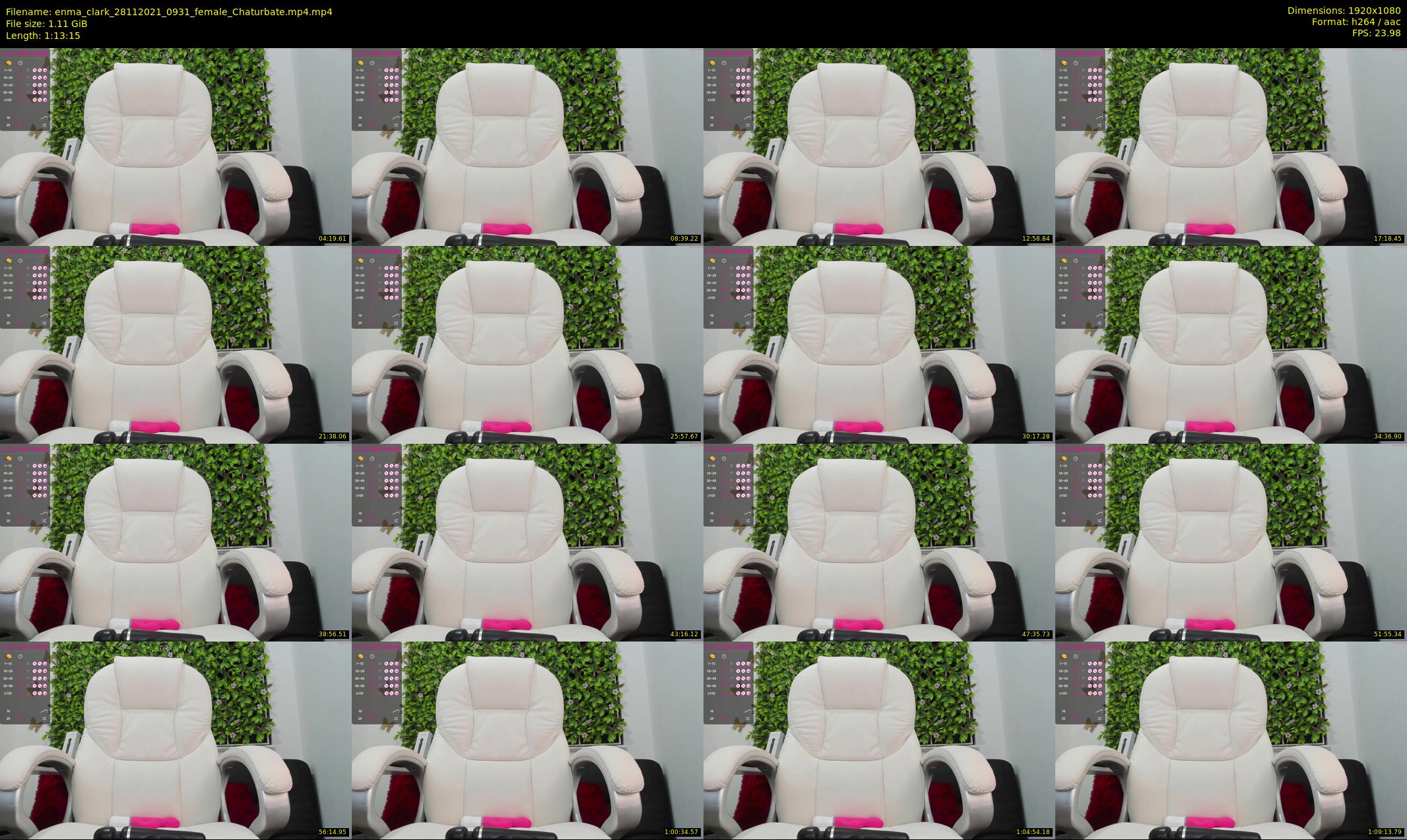 enma_clark — 74 minute Chaturbate female cam show recording, 1080p, Nov 28, 2021