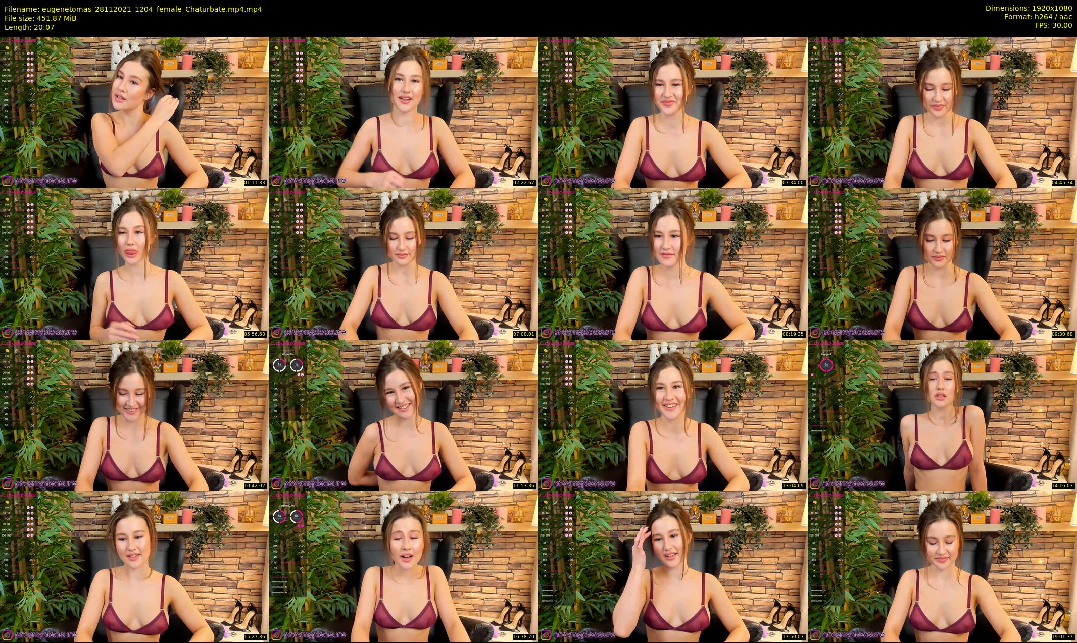 eugenetomas — 21 minute Chaturbate couple cam show recording, 1080p, Nov 28, 2021
