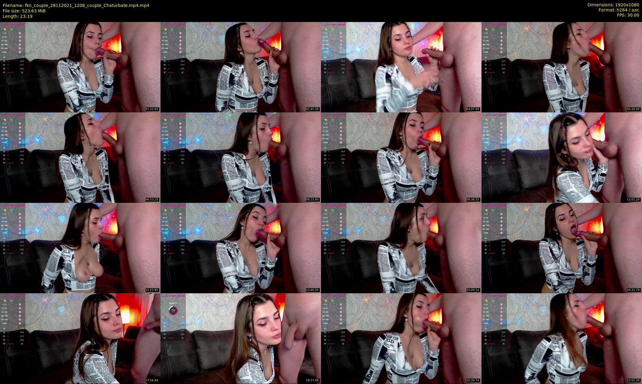 fkn_couple — 24 minute Chaturbate couple cam show recording, 1080p, Nov 28, 2021