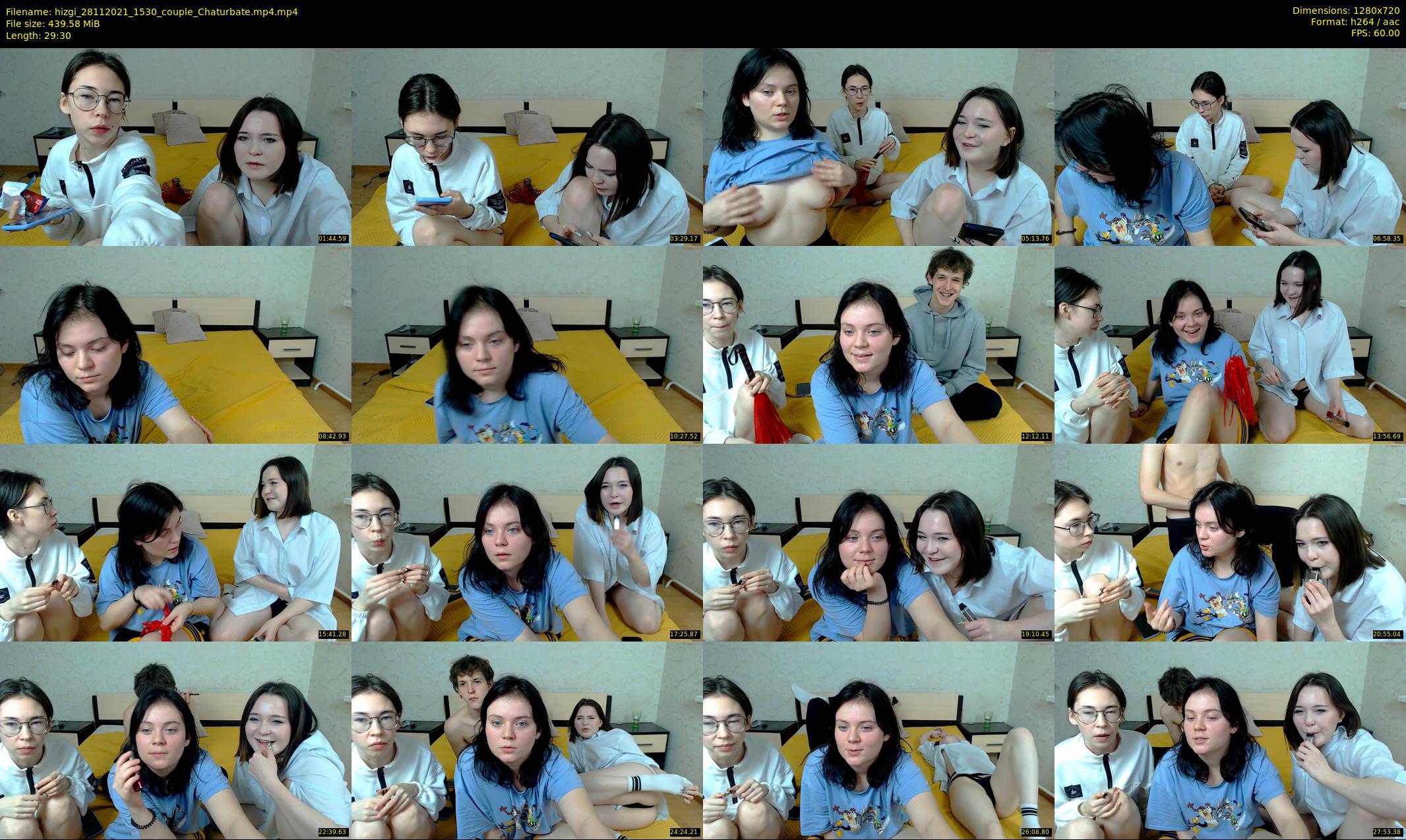 hizgi — 30 minute Chaturbate couple cam show recording, 720p, Nov 28, 2021
